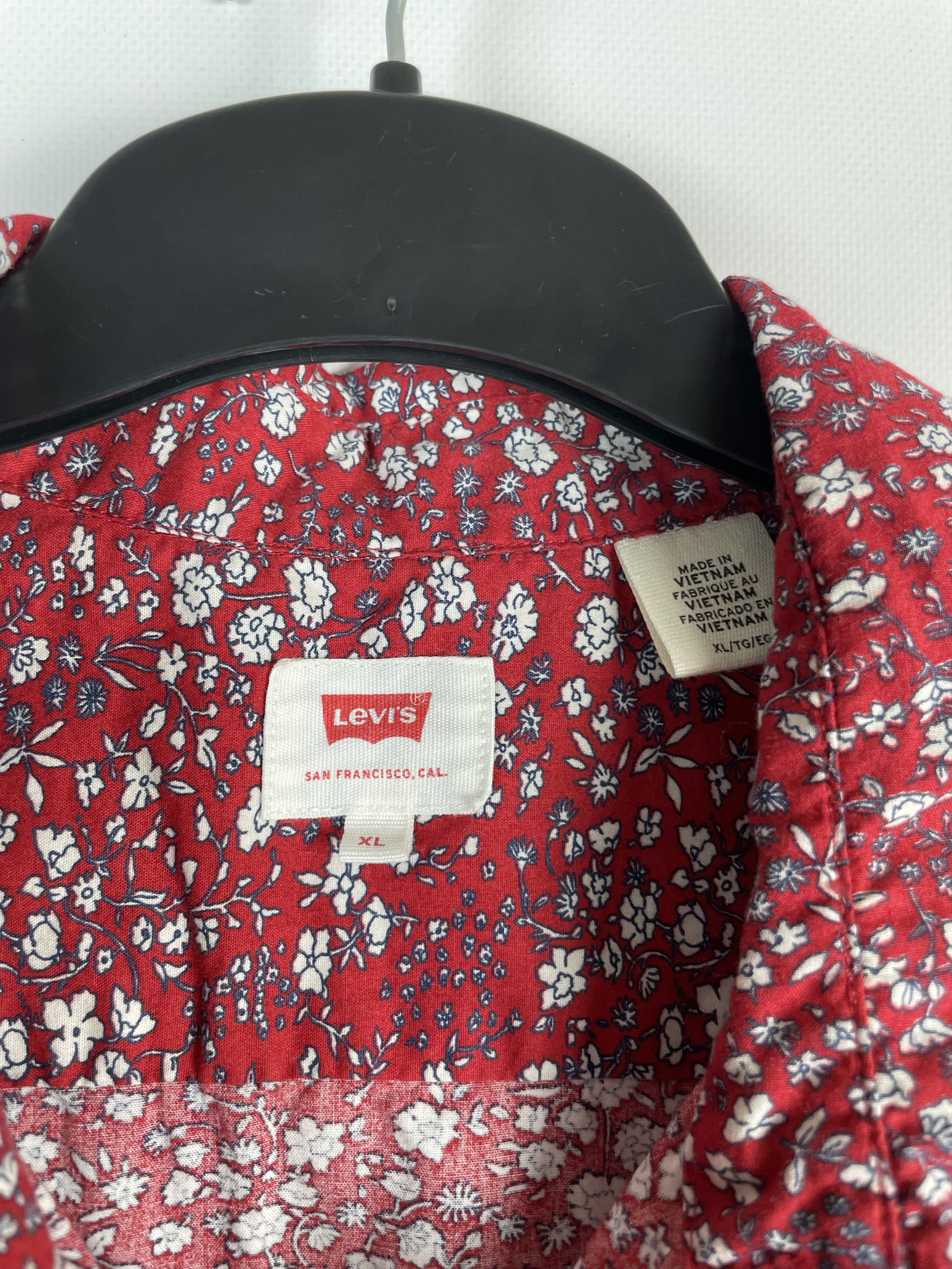 Vintage Vintage Levis Crazy Aloha Hawaiian Shirt Size US XL / EU 56 / 4 - 5 Thumbnail