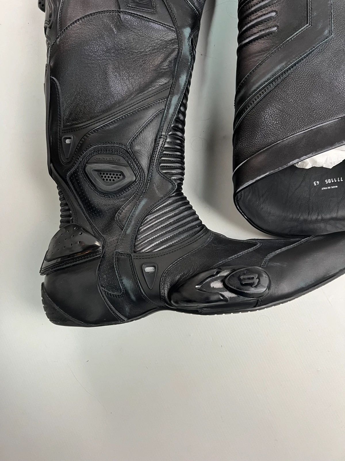 Balenciaga BALENCIAGA OVERKNEE HIGH MOTO RACING BOOTS SZ:43 Size US 9.5 / EU 42-43 - 9 Thumbnail
