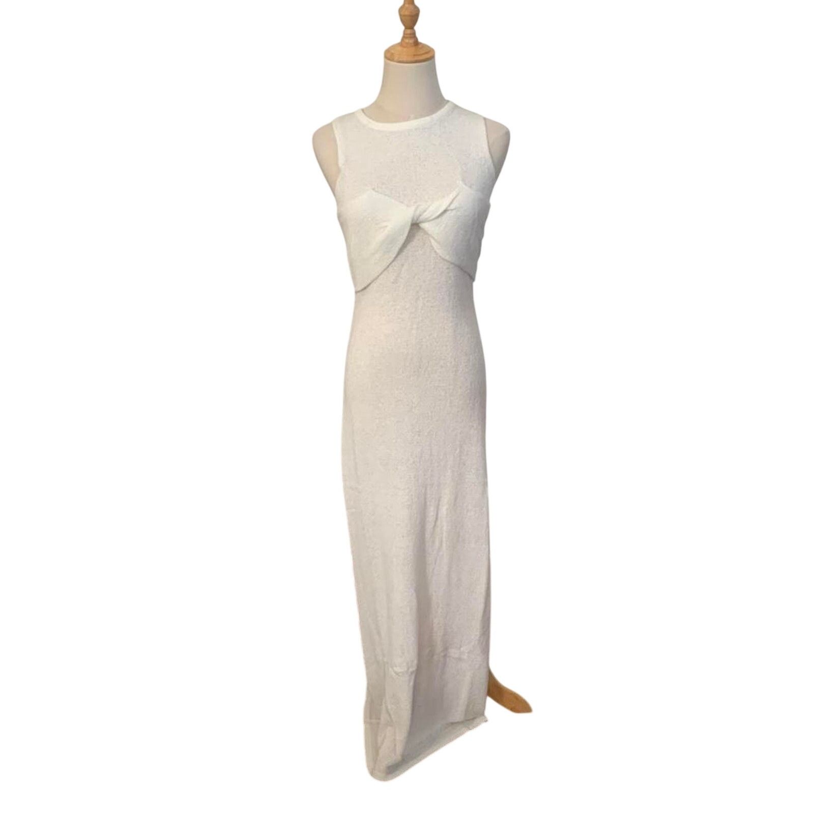 Anthropologie NWT Sunday in Brooklyn Anthropologie Twist Front Maxi Dress Size S / US 4 / IT 40 - 3 Thumbnail