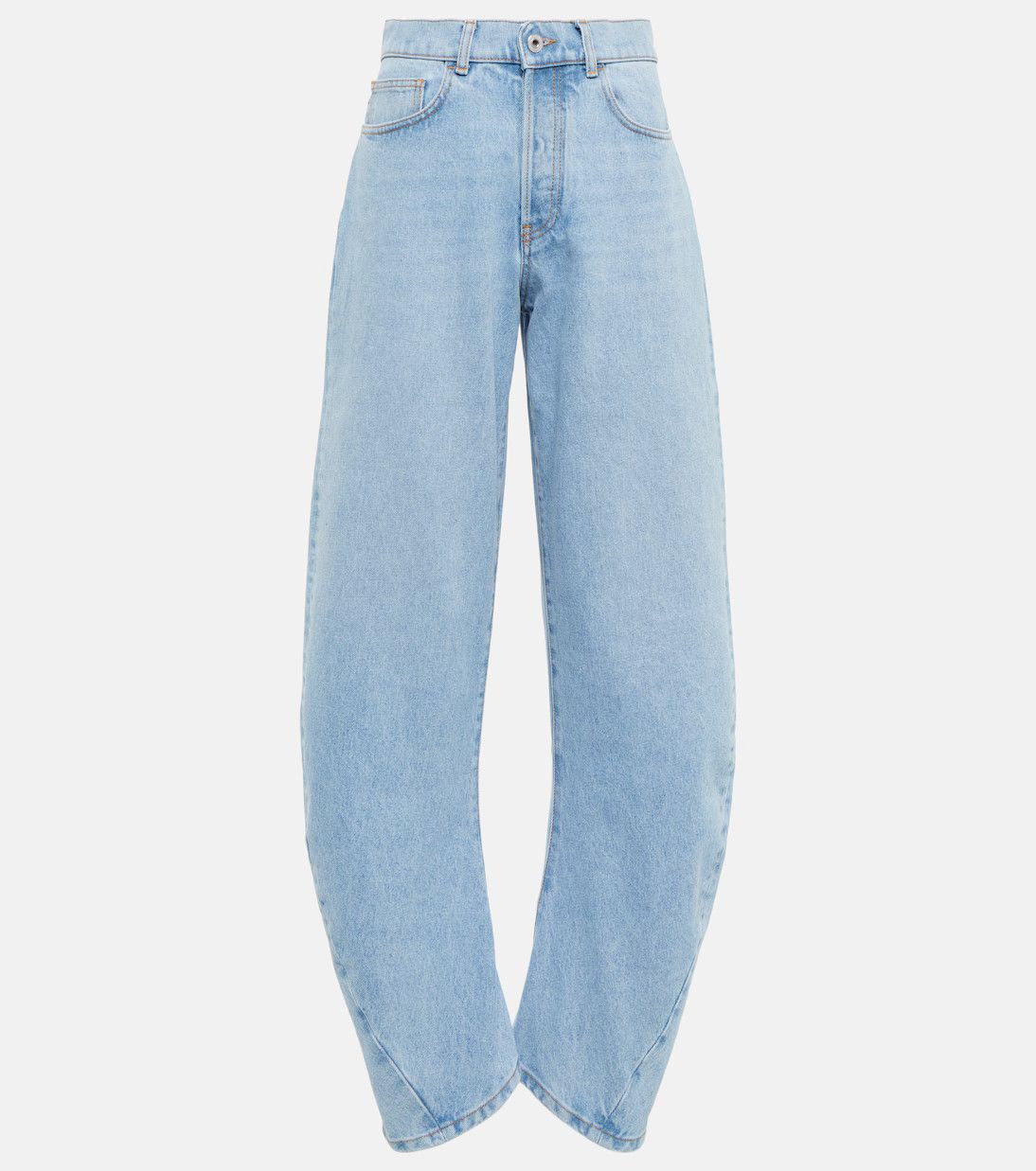 Off-White o1y1225 Denim Pant in Blue Size 25" / US 0 / IT 36 - 1 Thumbnail