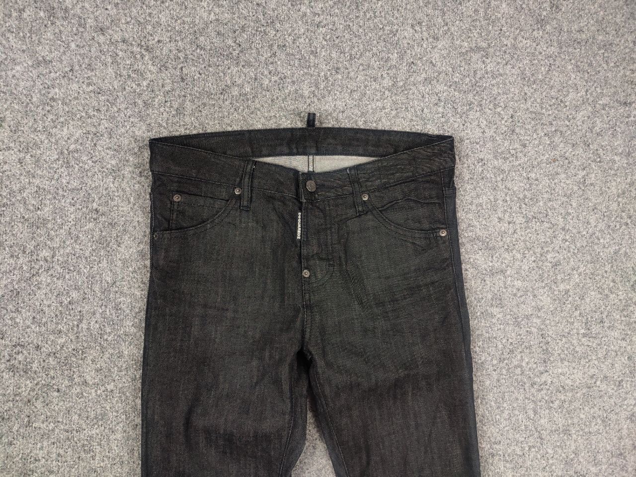 Dsquared2 Dsquared2 luxury Design Dark graphite Denim Straight jeans Size US 31 - 6 Thumbnail