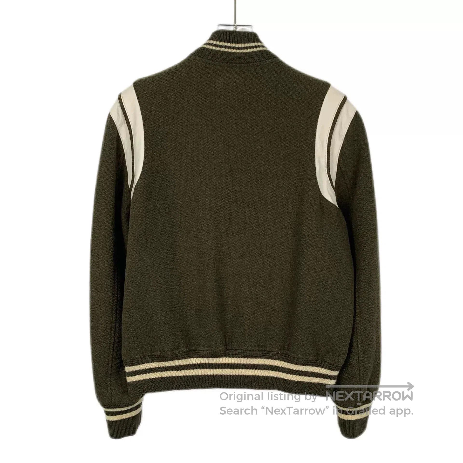 Saint Laurent Paris Saint Laurent Green Varsity Jacket. Size US S / EU 44-46 / 1 - 2 Thumbnail