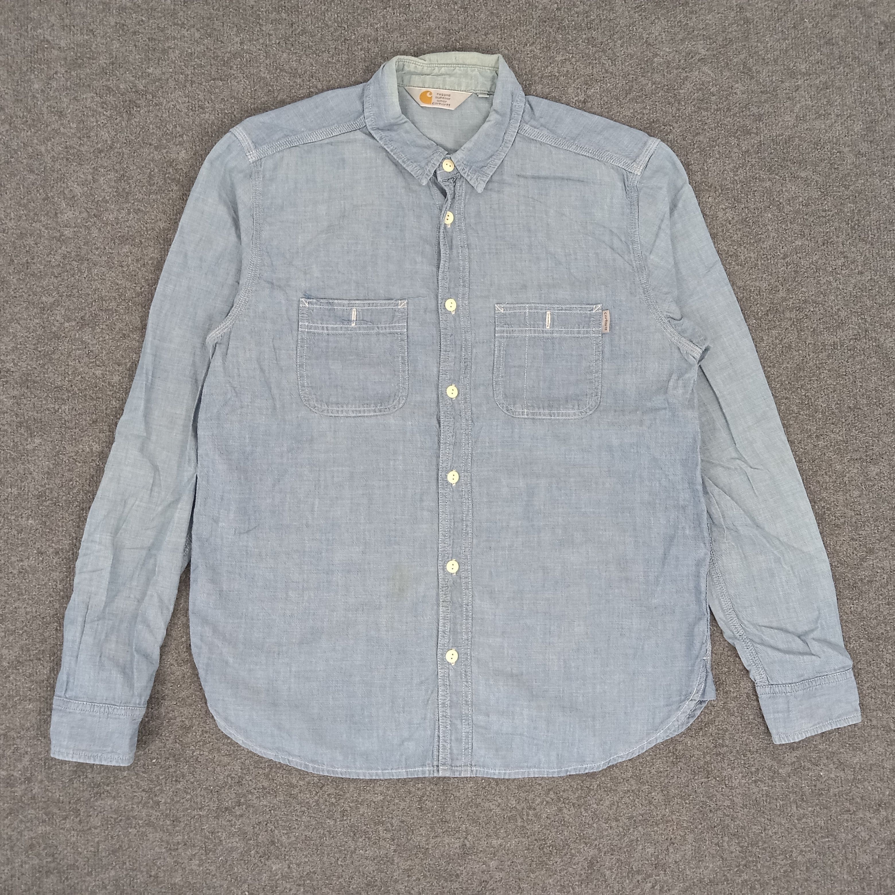 Carhartt × Vintage Carhartt American Style Shirt Button Up Size US M / EU 48-50 / 2 - 1 Thumbnail