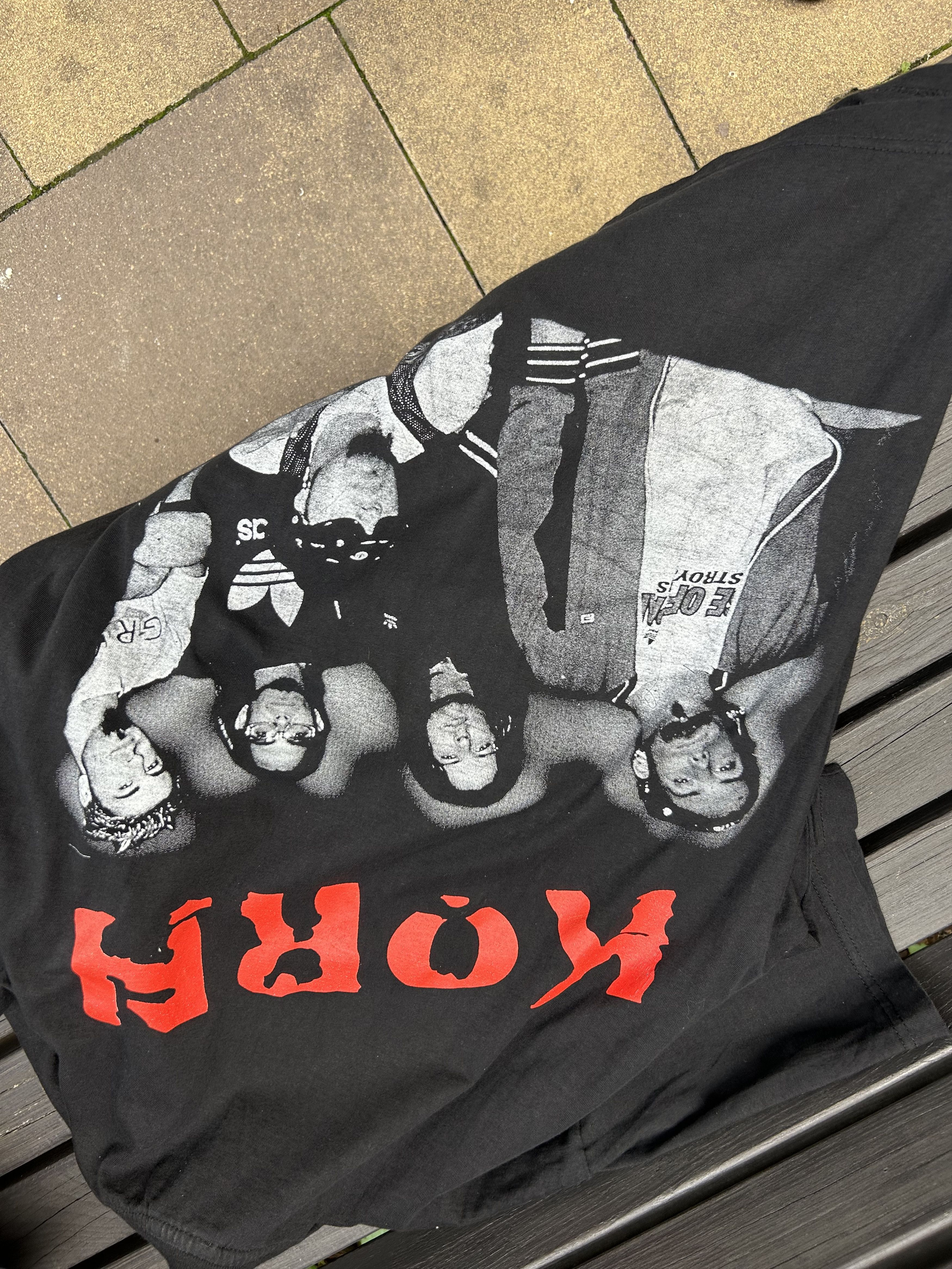 Band Tees Vintage 90s Korn Rock Band T-shirt Size US XL / EU 56 / 4 - 19 Thumbnail