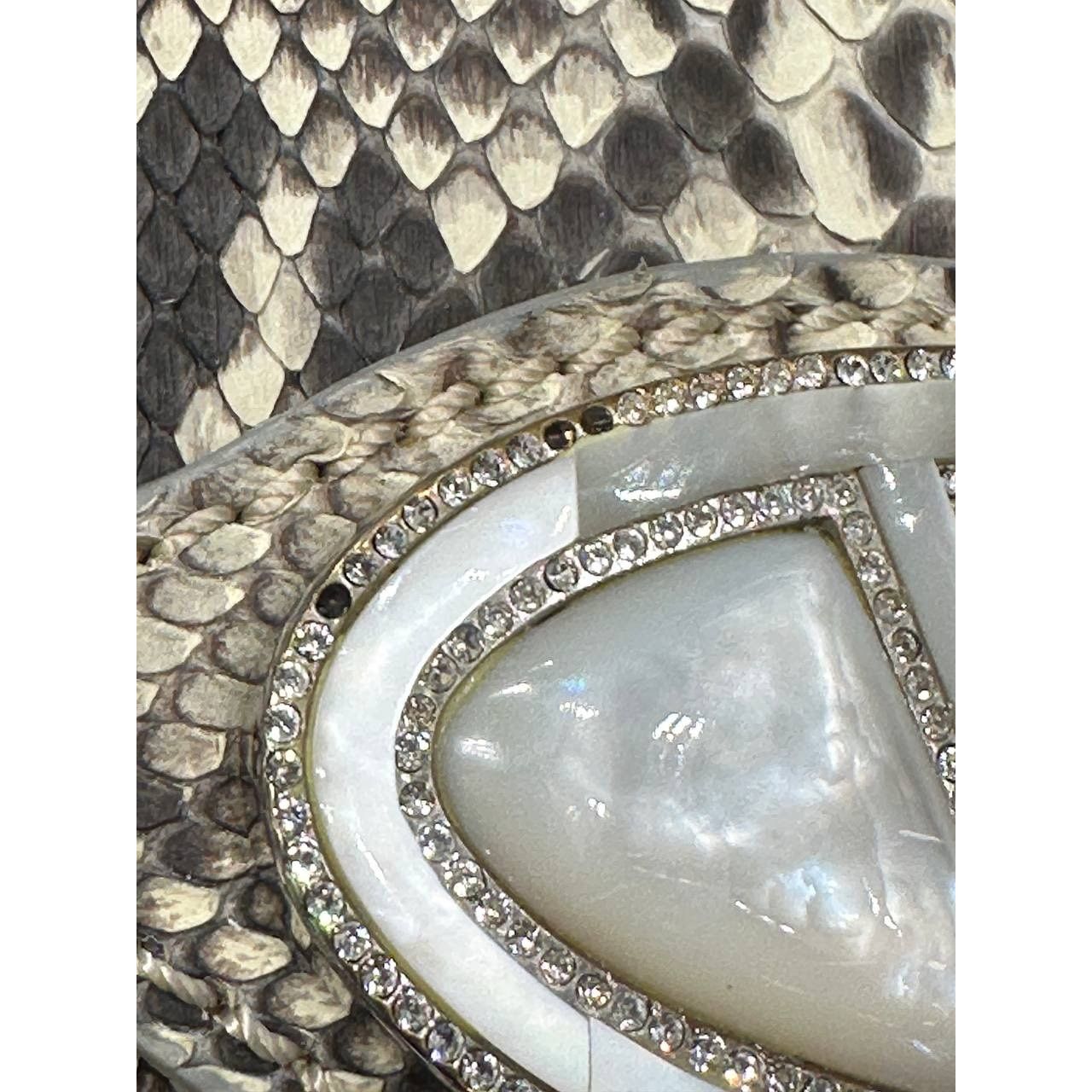 Valentino Vintage Valentino Garavani Python Shoulder Bag Size ONE SIZE - 7 Thumbnail
