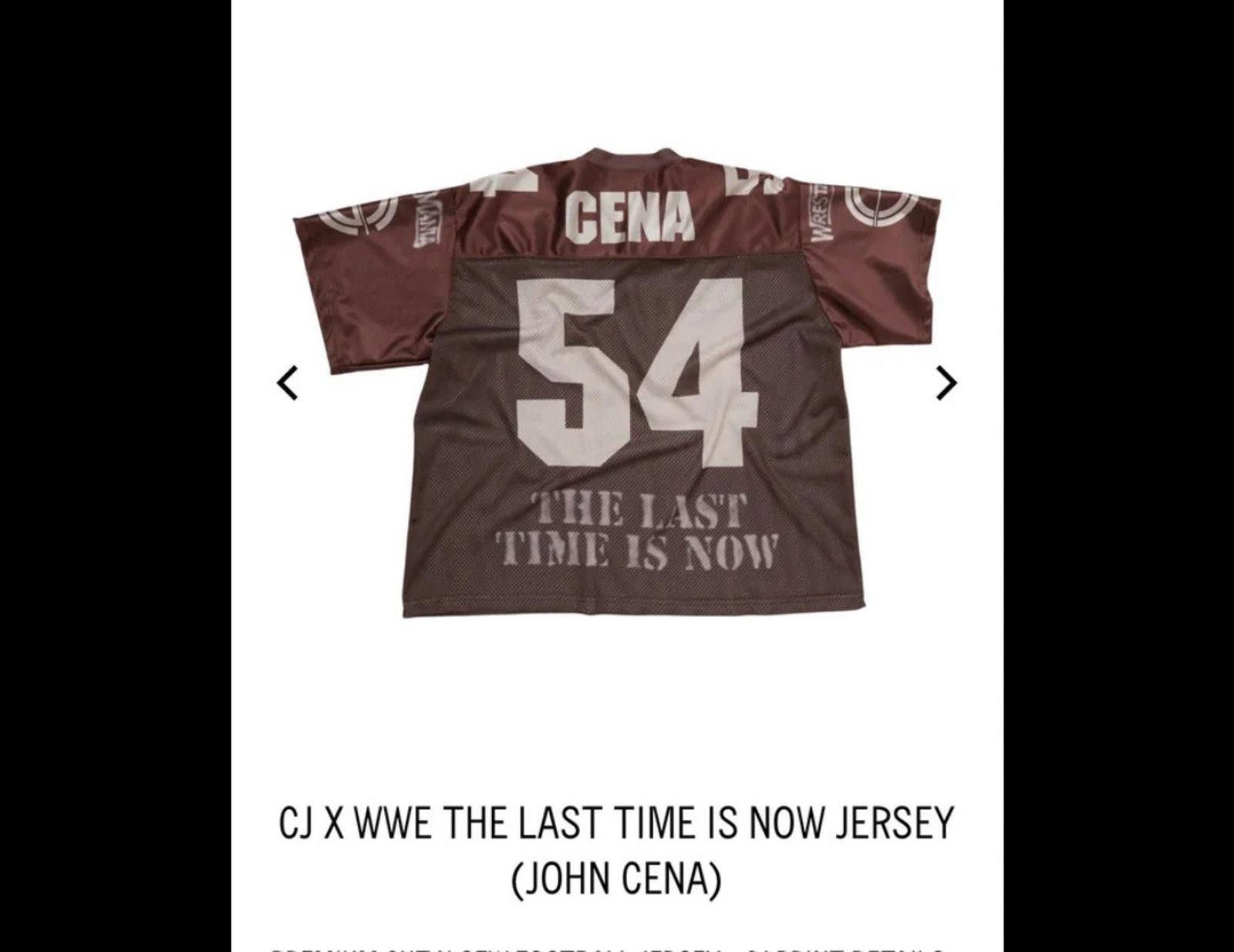 WWE Travis Scott John Cena WWE WrestleMania Cactus Jack Jersey Size US XL / EU 56 / 4 - 2 Thumbnail