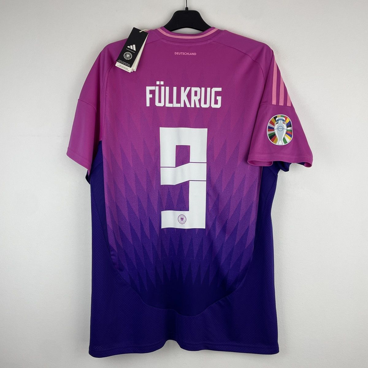 Adidas Germany Niclas Füllkrug Adidas Pink Jersey Euro 2024 size XL Size US XL / EU 56 / 4 - 1 Thumbnail