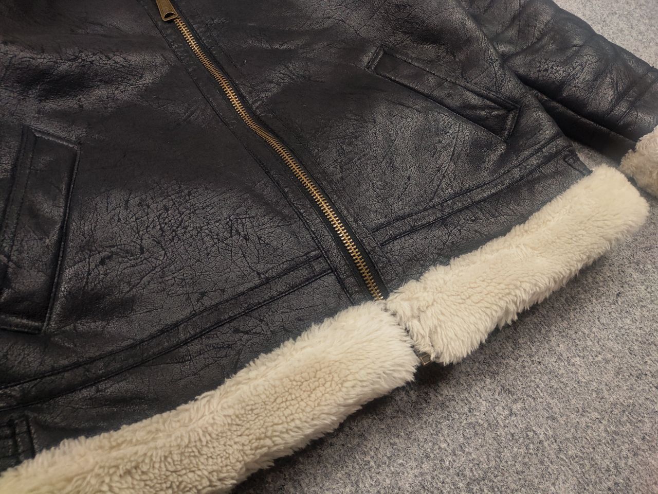 Alpha Industries Alpha Industries B3 Flying Faux Shearling Jacket Vintage Size US M / EU 48-50 / 2 - 8 Thumbnail
