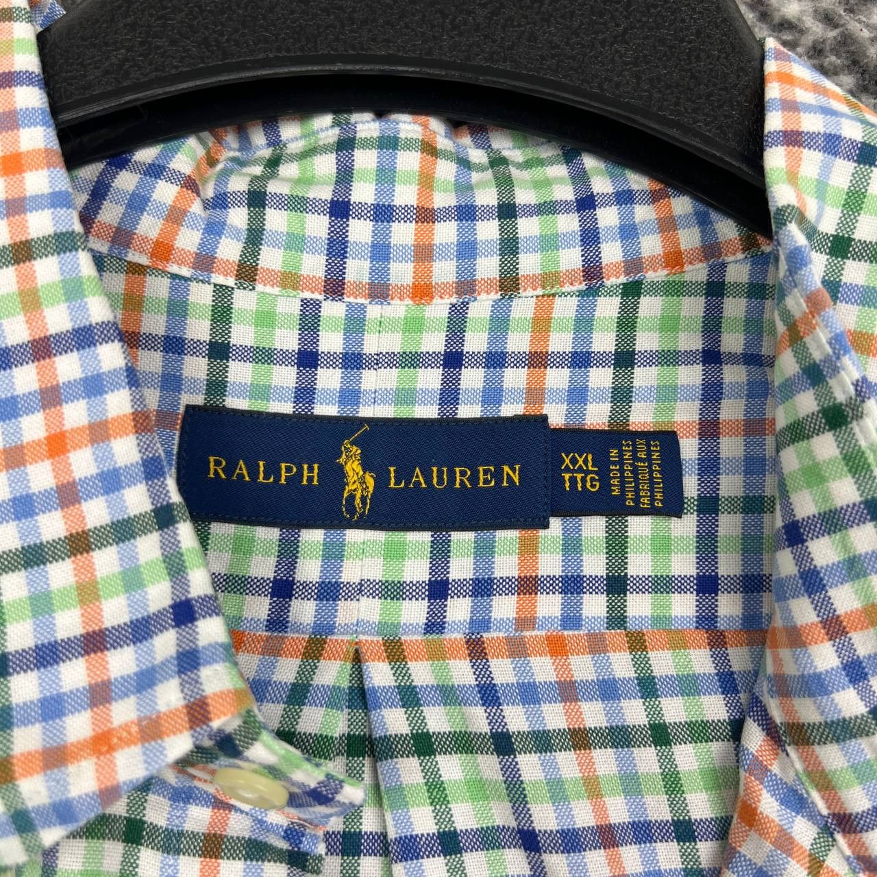 Ralph Lauren Ralph Lauren Button Down Shirt XXL Long Sleeve Gingham Plaid Size US XXL / EU 58 / 5 - 2 Thumbnail