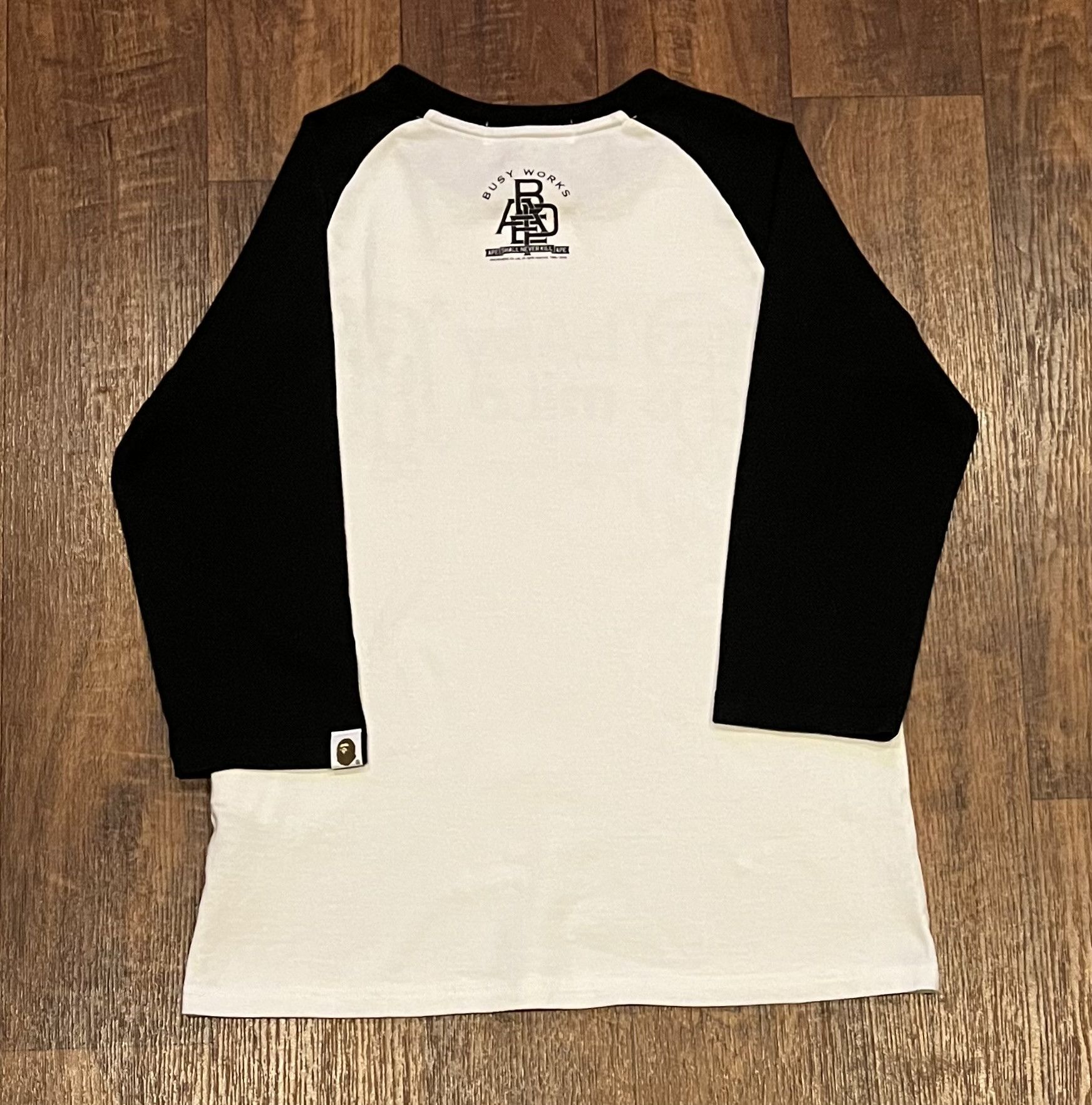 Bape Bape Baby Milo long sleeve raglan tee shirt Size S / US 4 / IT 40 - 2 Thumbnail