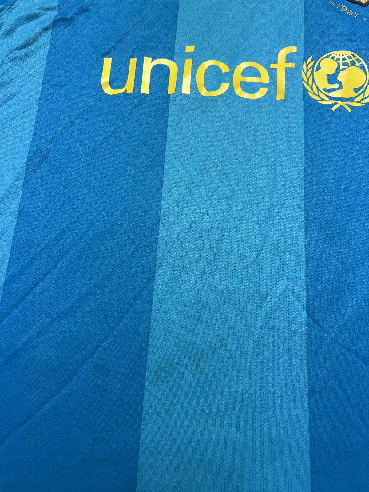 Nike Nike soccer jersey shirt FC Barcelona 07 08 away Unicef L Size US L / EU 52-54 / 3 - 3 Thumbnail
