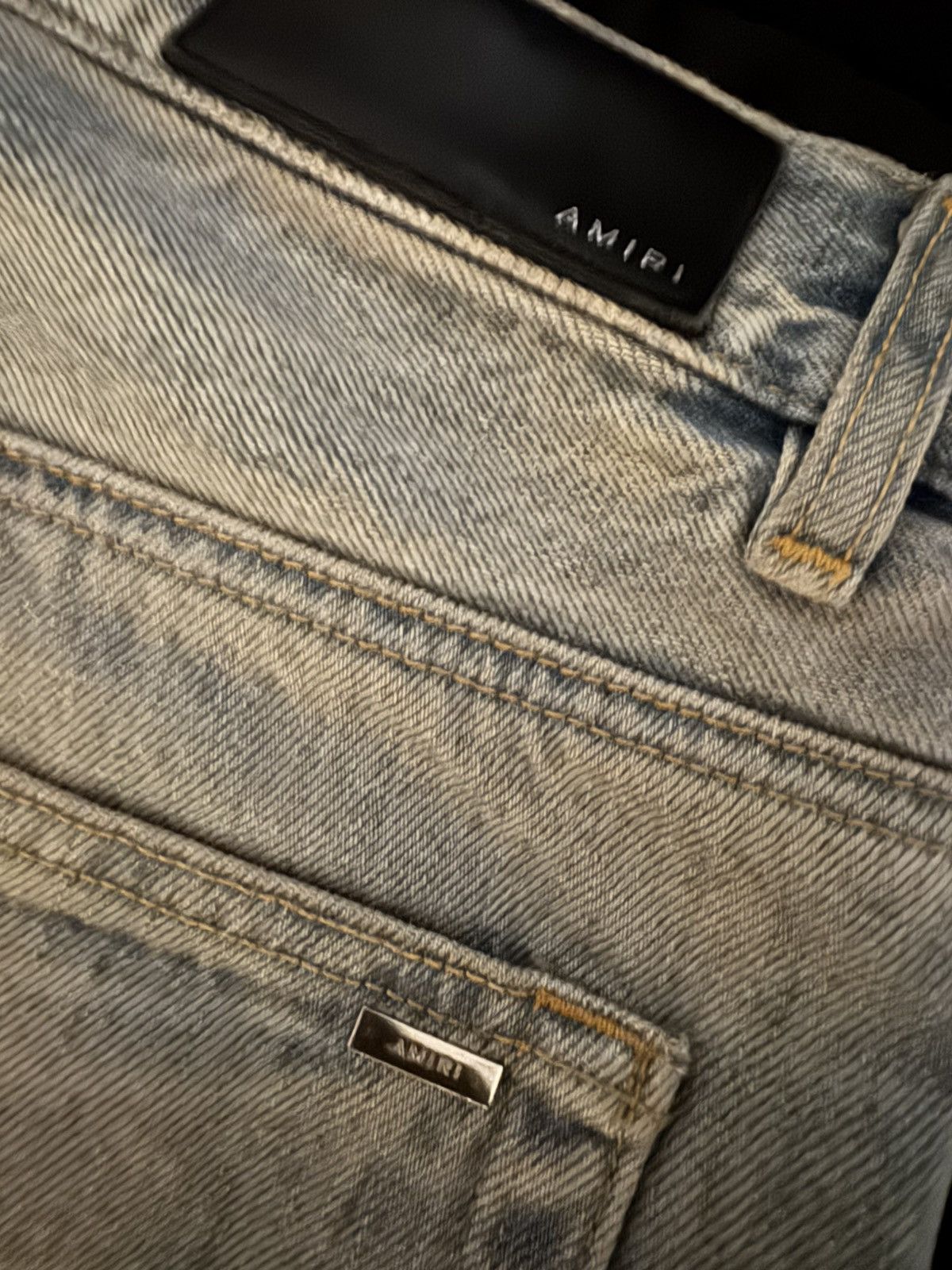 Amiri Amiri indigo star jeans Size US 29 - 6 Thumbnail