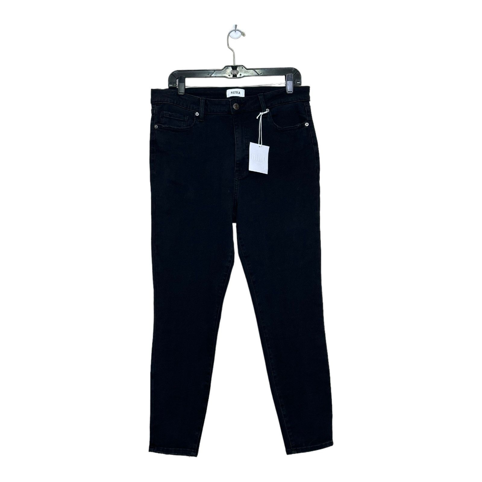 Pistola Pistola midnight black stretch skinny jeans size 31 Size 31" - 8 Thumbnail
