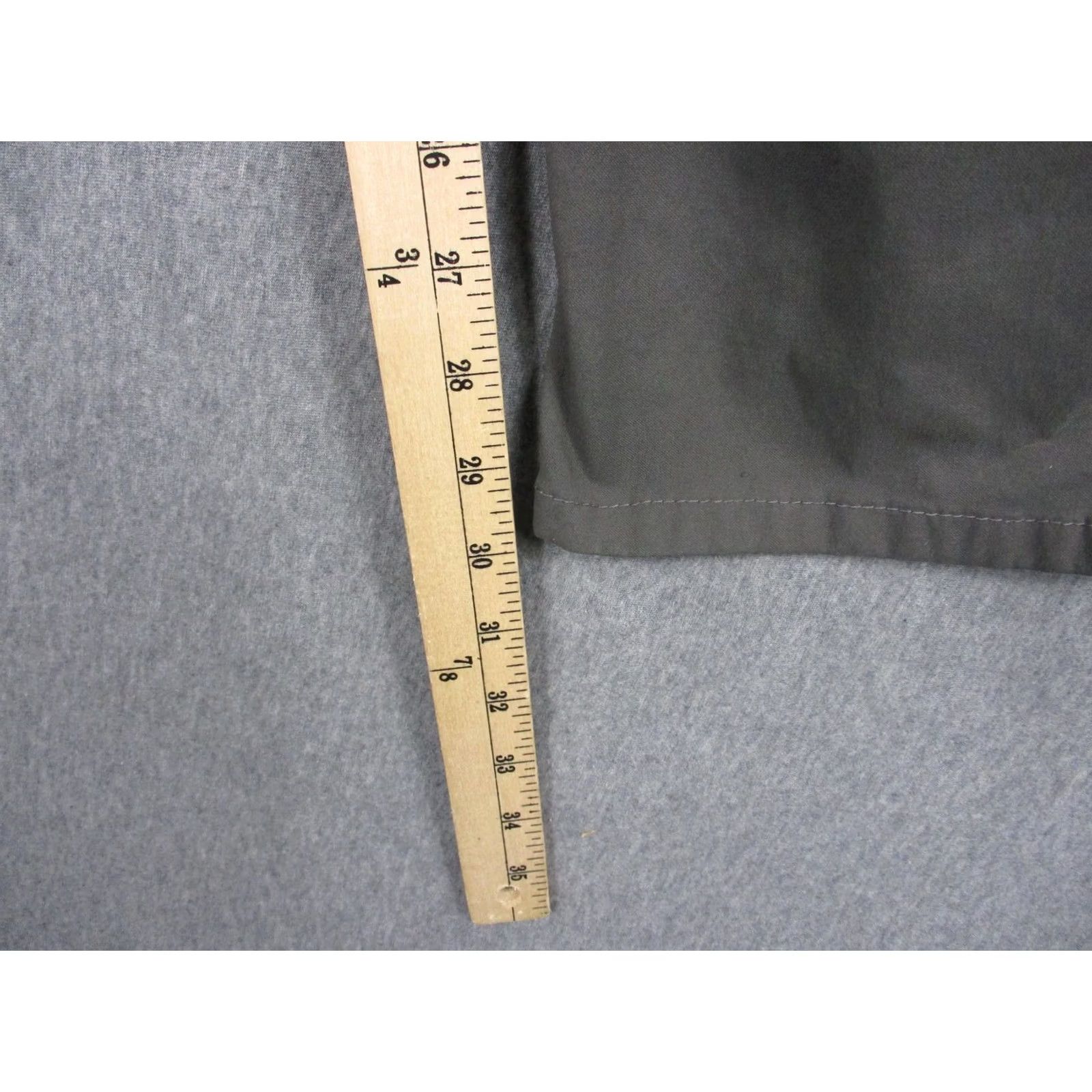 Vintage Pants Mens 34x31 Gray Cargo Nylon Stretch Hiking Outdoor Zip Pockets Travel Size US 34 / EU 50 - 6 Thumbnail