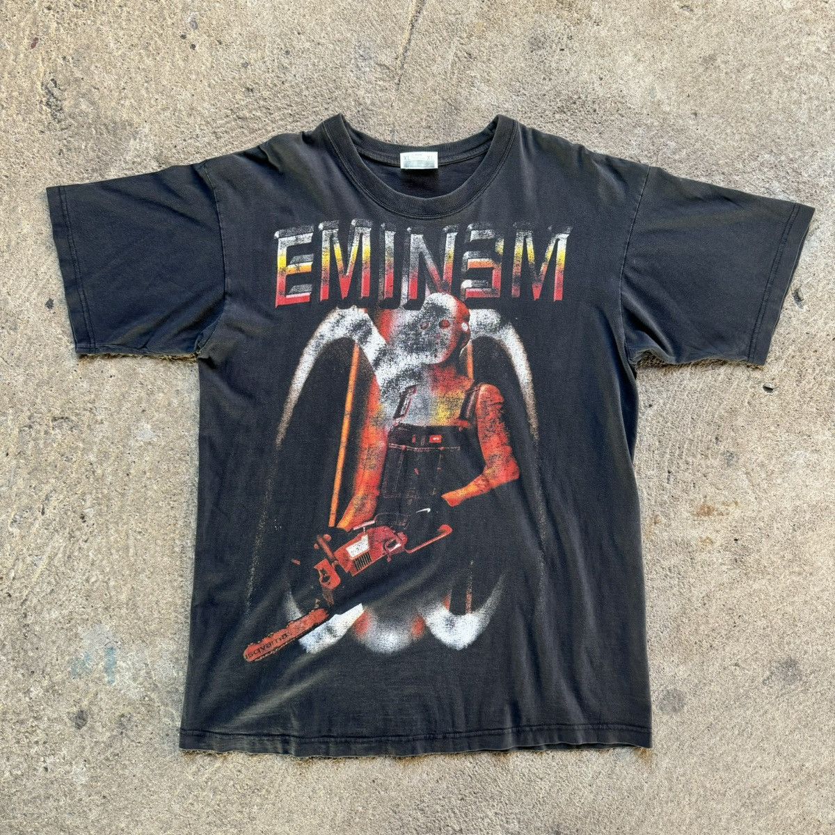 image of Vintage Eminem 90's in Black, Men's (Size XL)