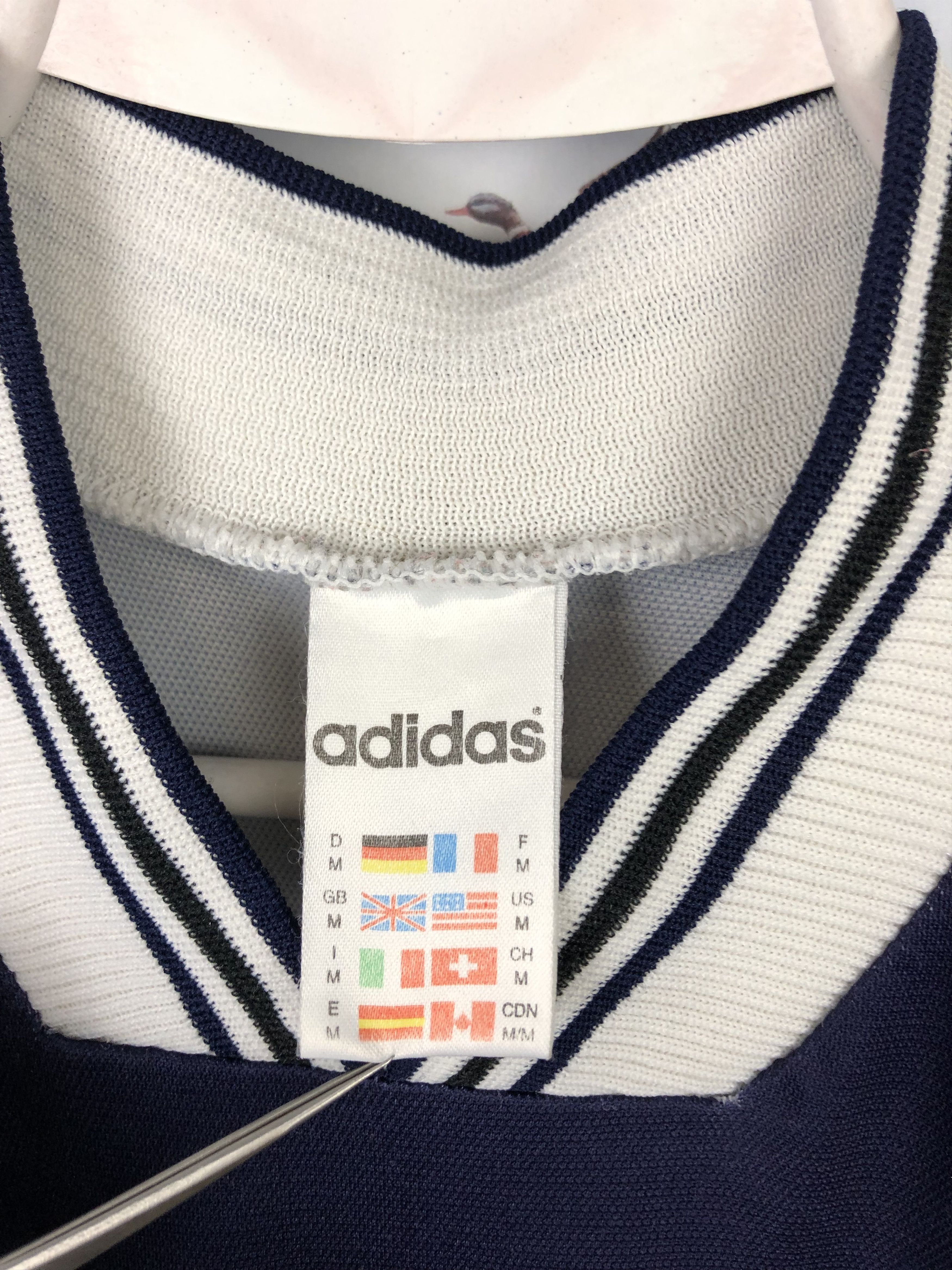 Adidas × Vintage Vintage Adidas Football Template Shirt Soccer Jersey Trikot Size US M / EU 48-50 / 2 - 5 Thumbnail