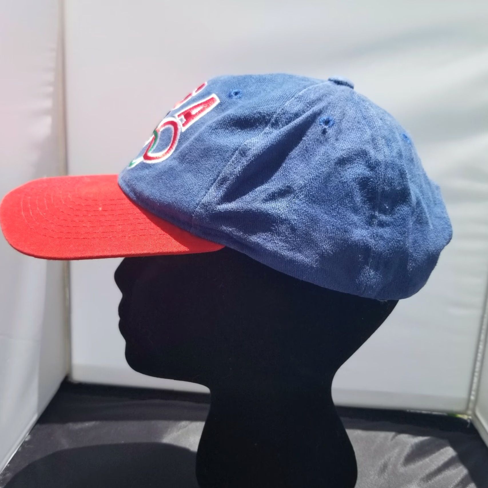 Starter VINTAGE STARTER 1996 Atlanta Olympics 100th Games USA Snapback Hat Cap Hat Cap USA Snapback Baseball Cap 90s Mens Blue Adjustable Size ONE SIZE - 2 Thumbnail