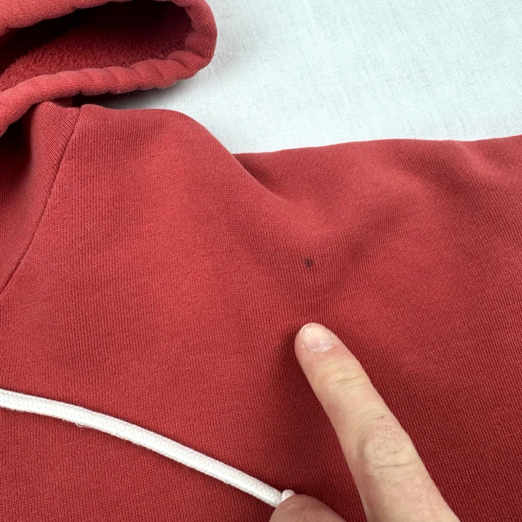 Reebok VINTAGE Reebok Hoodie Mens 2XL Red Embroidered 90s Y2K Hipster Swestshirt Pullover Size US XXL / EU 58 / 5 - 5 Thumbnail