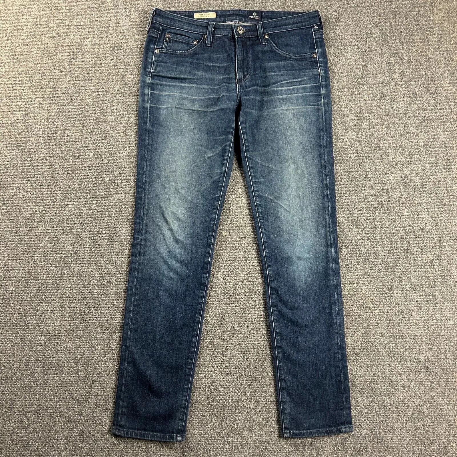 AG Adriano Goldschmied Adriano Goldschmied Jeans Womens 29R The Stilt Cigarette Size 29" - 1 Thumbnail