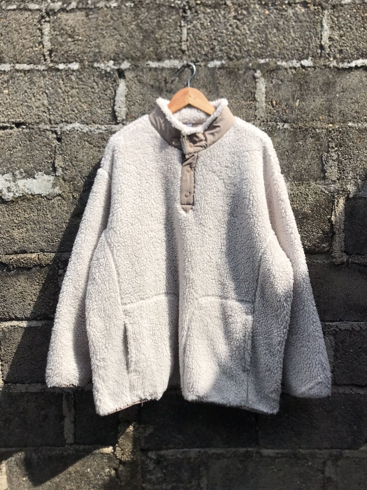 Uniqlo × White Mountaineering 🔥White Mountaineering Uniqlo Pullover Fleece Size US XXL / EU 58 / 5 - 1 Thumbnail