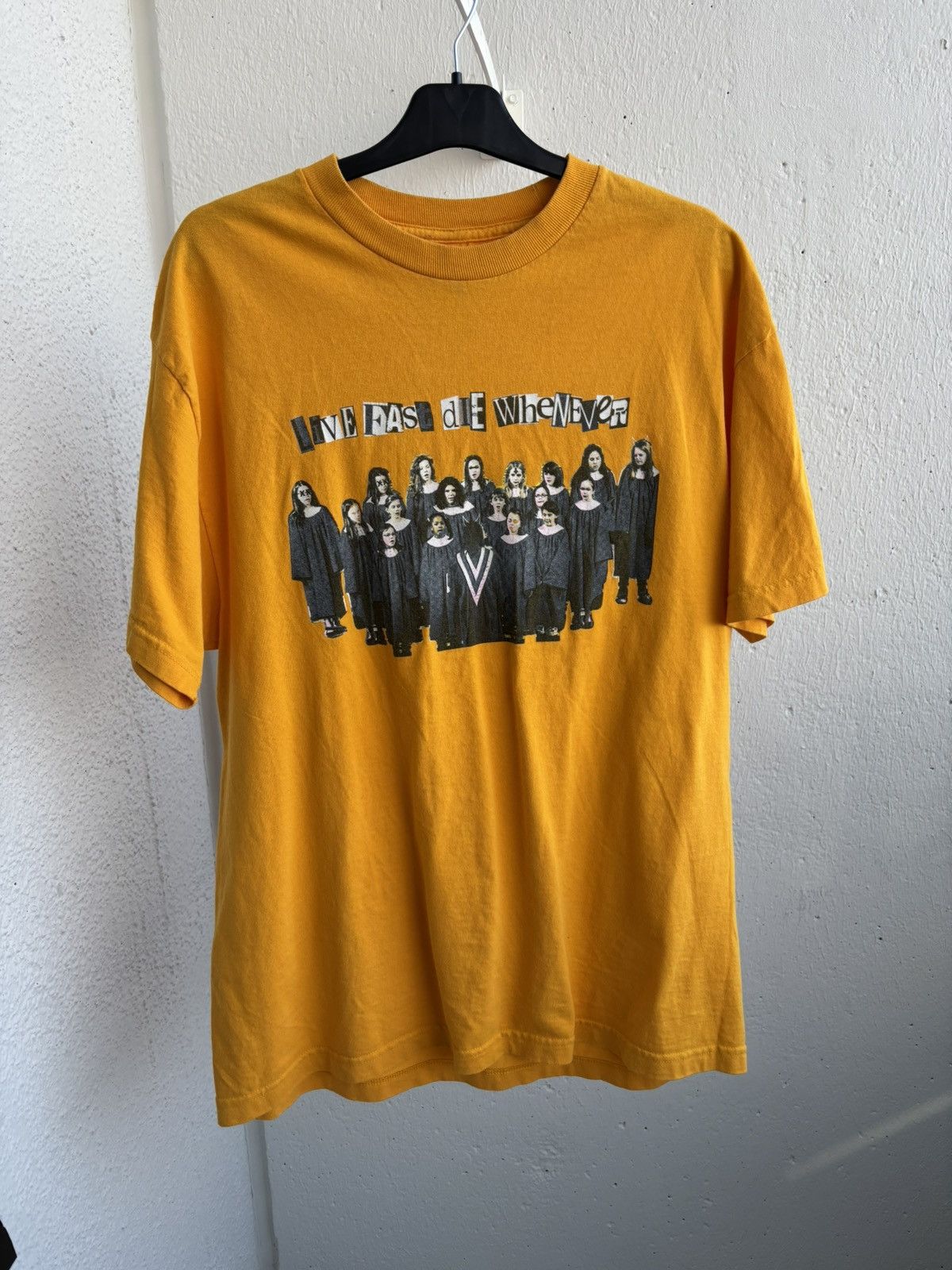 G59 Records $uicideboy$ Live Fast Die Whenever T-shirt Yellow Size US XL / EU 56 / 4 - 1 Thumbnail