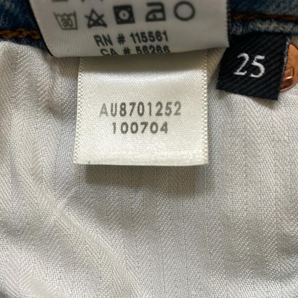 7 For All Mankind 7 For All Mankind Paperbag Slim Straight Size 25 Size 25" / US 0 / IT 36 - 12 Thumbnail