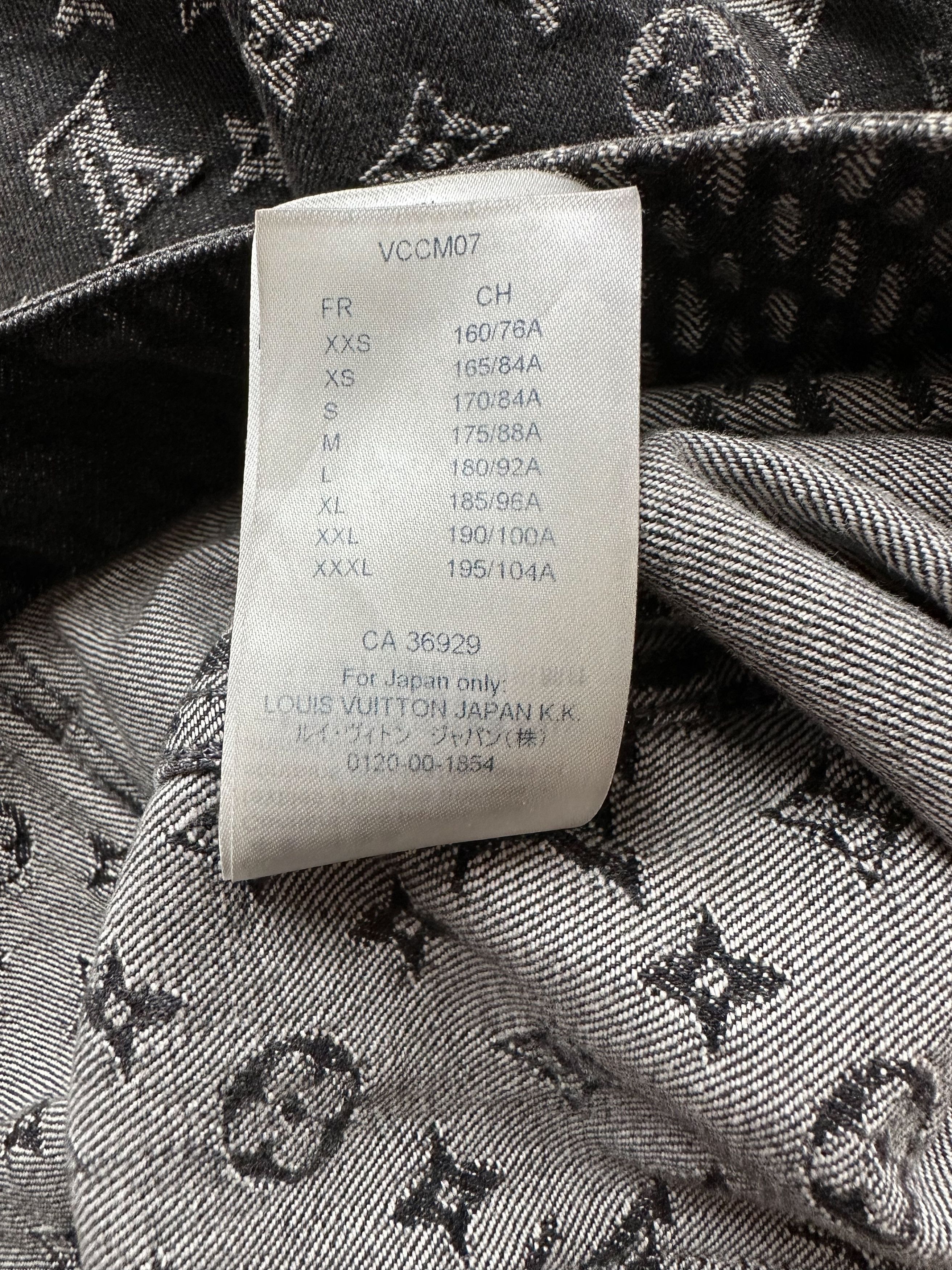Louis Vuitton Louis Vuitton Nigo Grey Monogram Denim Jacket Size US L / EU 52-54 / 3 - 8 Thumbnail