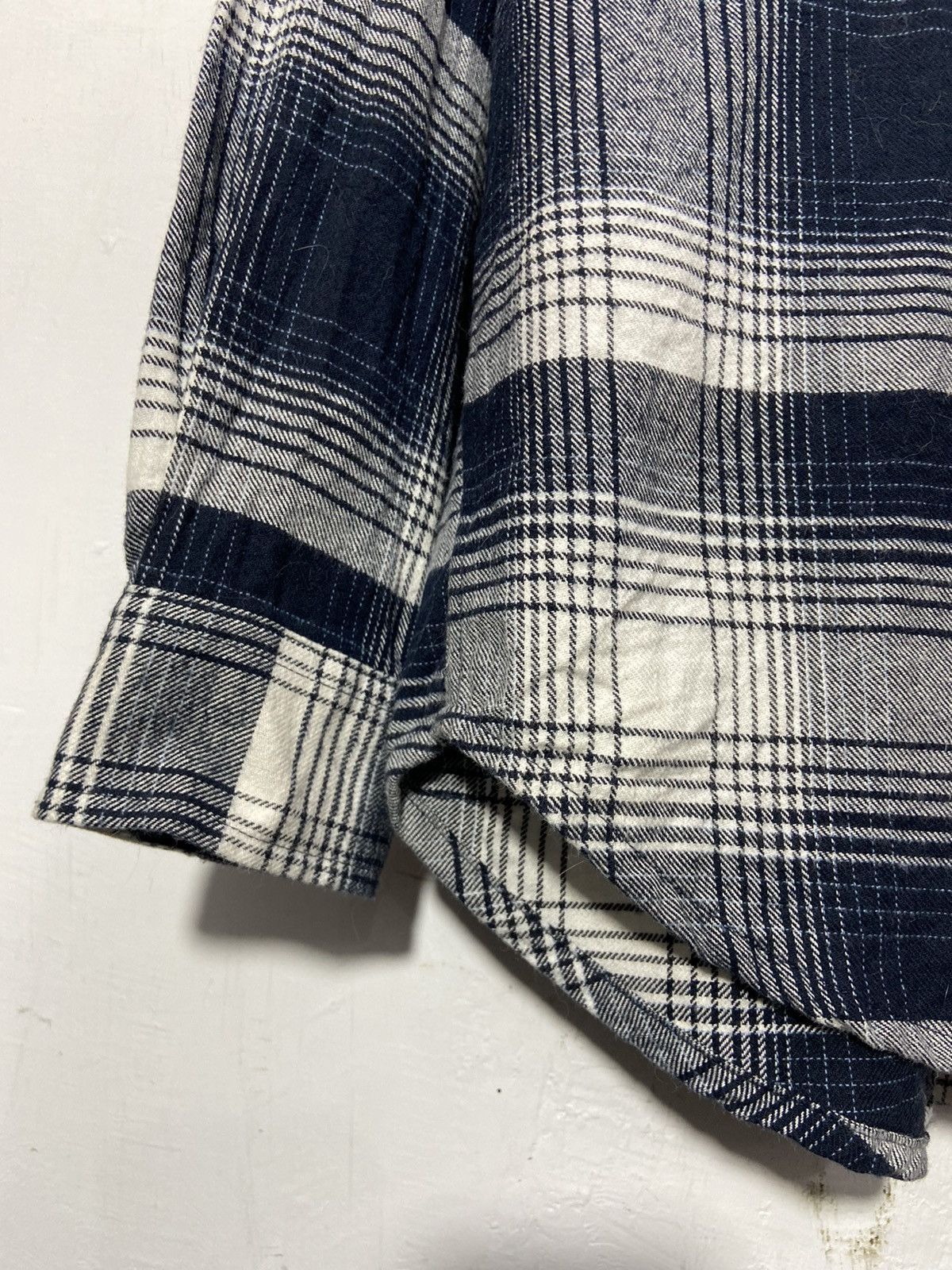 Flannel × Japanese Brand H&M Flannel Outer Shirt Y2K Style Size US L / EU 52-54 / 3 - 5 Thumbnail