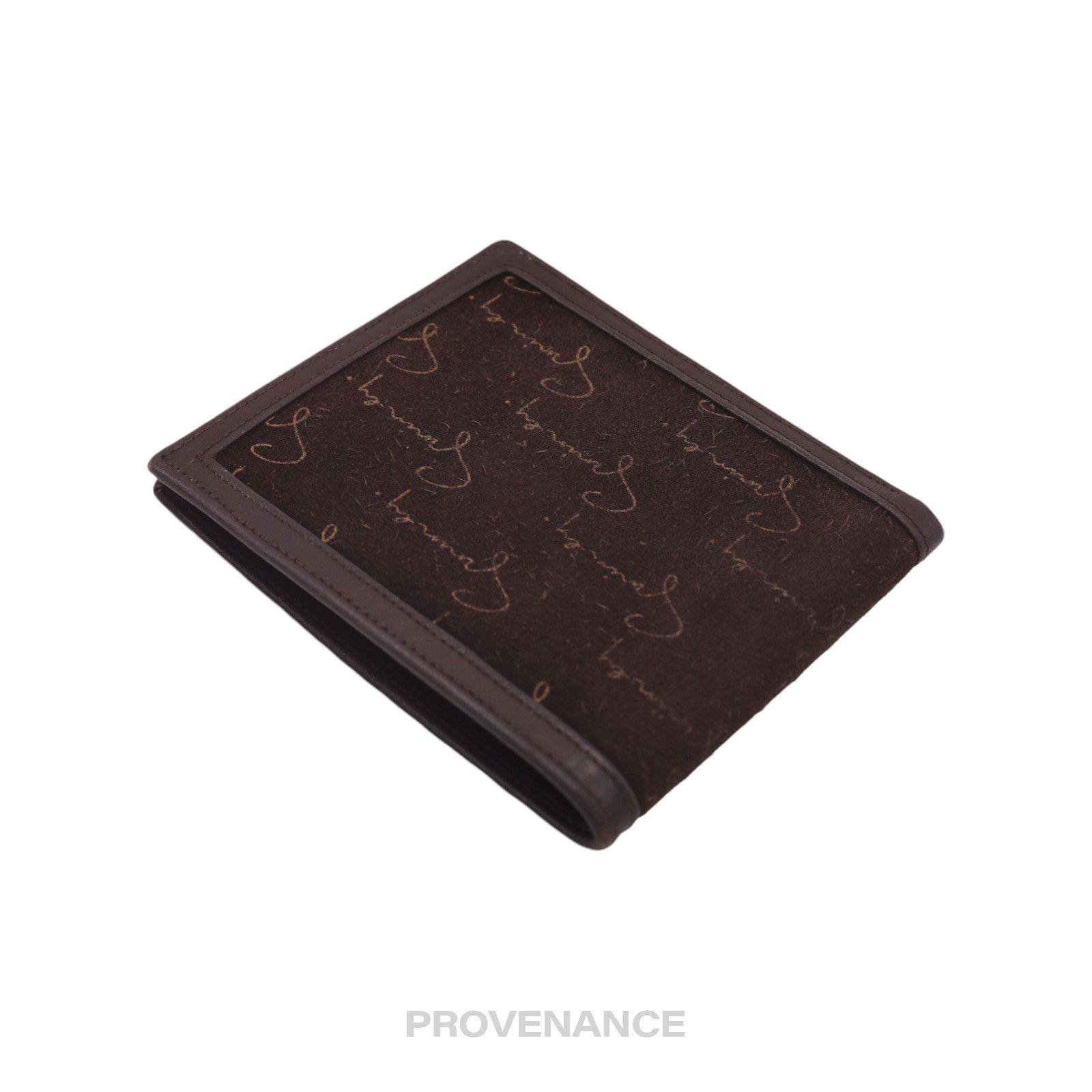 Givenchy 🔴 Givenchy Gentleman Bifold Wallet - Suede Size ONE SIZE - 4 Thumbnail