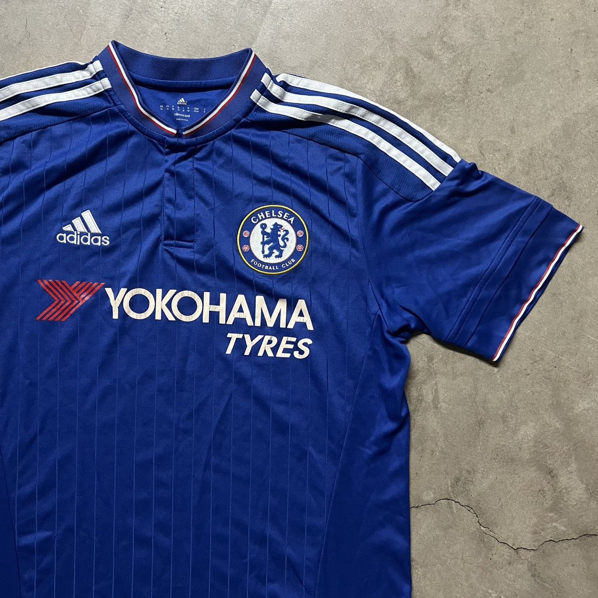 Adidas Vintage 2015 FIFA Chelsea F.C. HOME Adidas Soccer Jersey Size US M / EU 48-50 / 2 - 1 Thumbnail