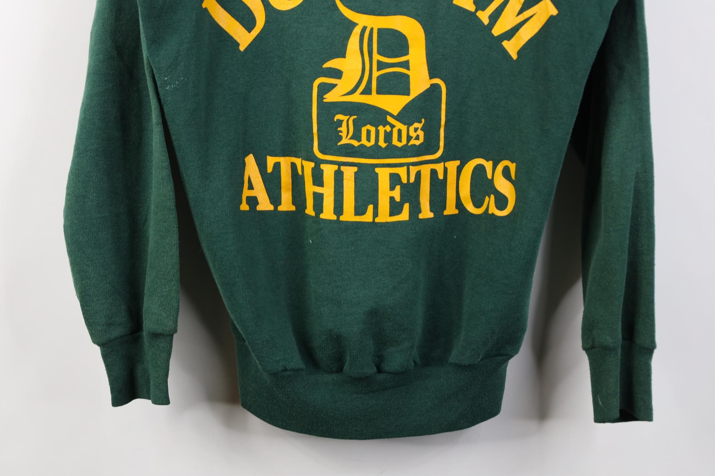 Vintage Vintage 80s Durham College Lords Athletics Canada Sweatshirt Size US M / EU 48-50 / 2 - 3 Thumbnail