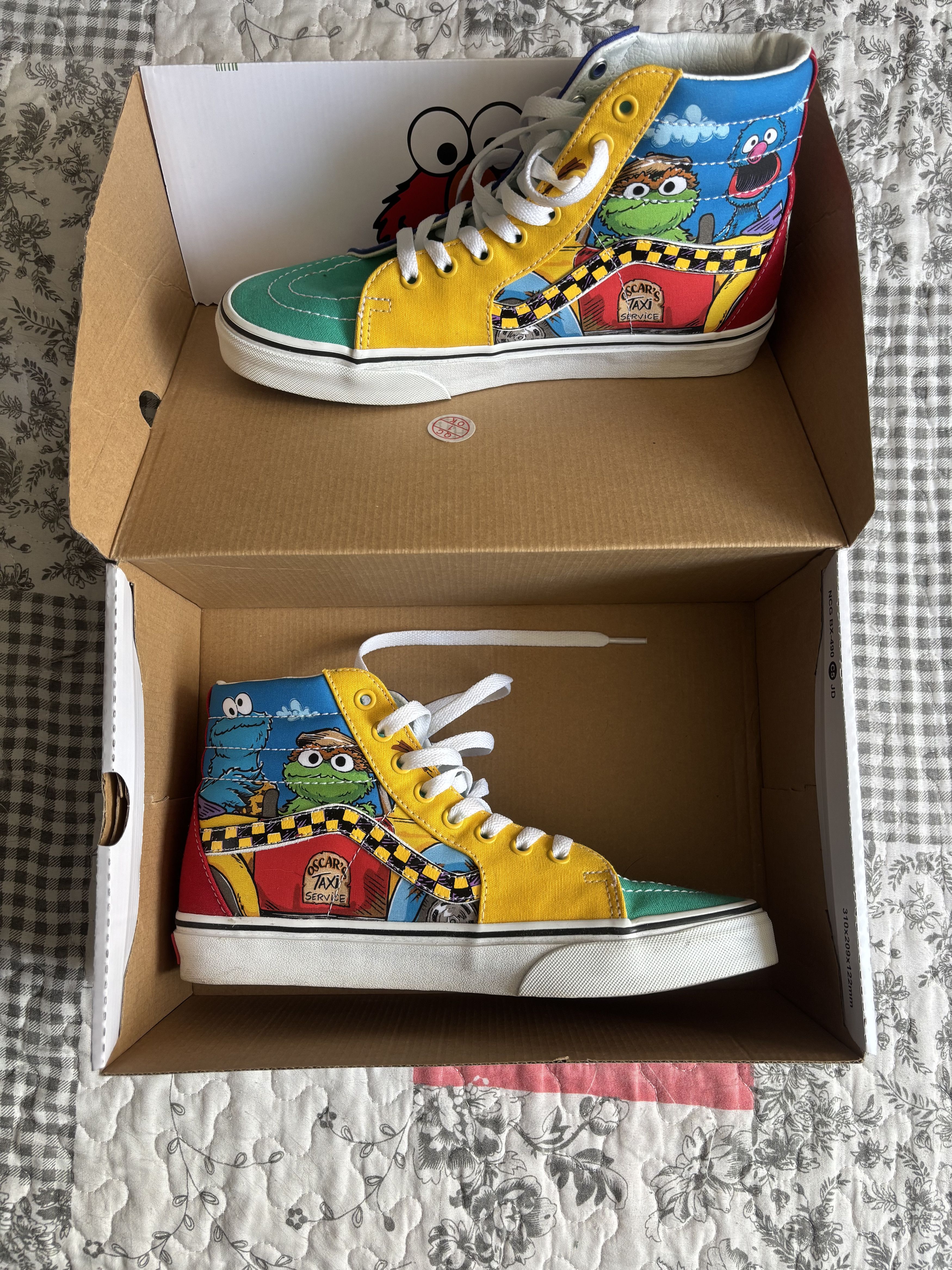 Vans Sk8-hi Sesame Street Multi Size US 8 / EU 41 - 5 Thumbnail