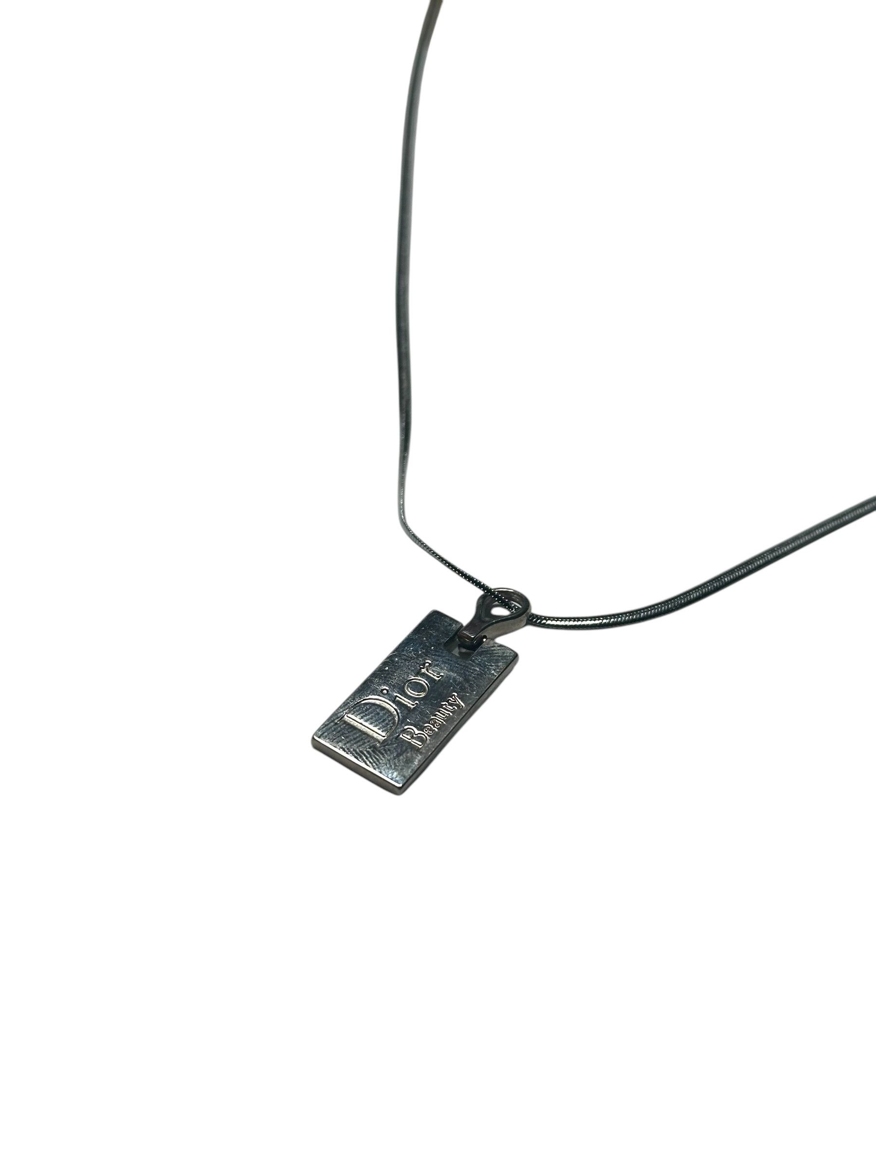 Dior Dior Parfums Chain Custom Necklace Size ONE SIZE - 1 Thumbnail