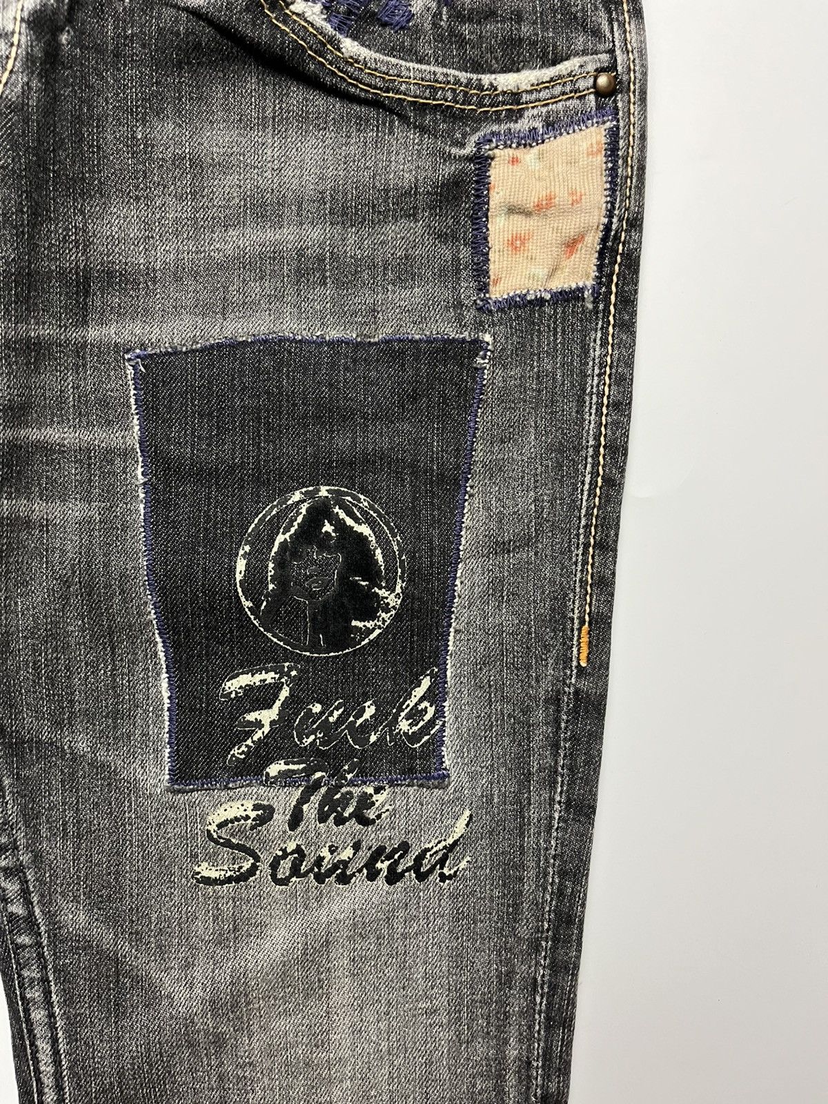 Hysteric Glamour Hysteric Glamour Distressed Flared Jeans Size 28" / US 6 / IT 42 - 5 Thumbnail