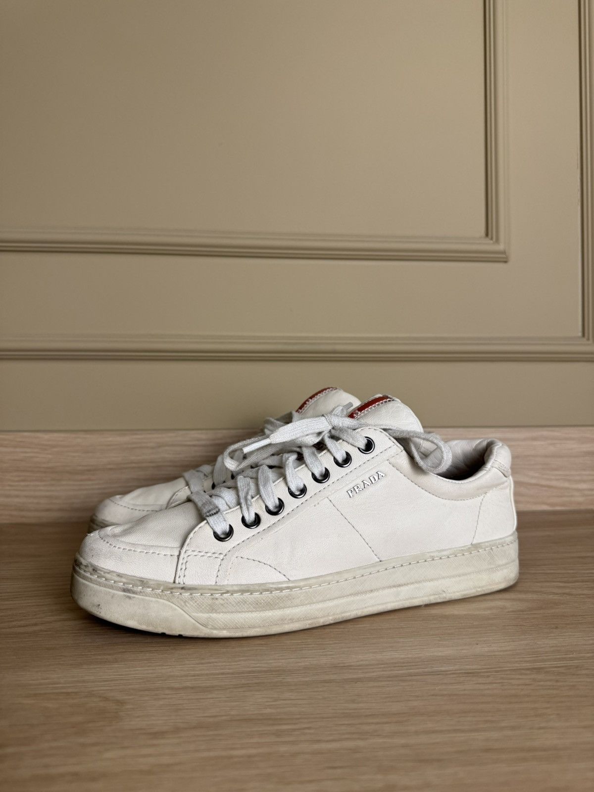 Prada Vintage Low Sneakers Designer Hype