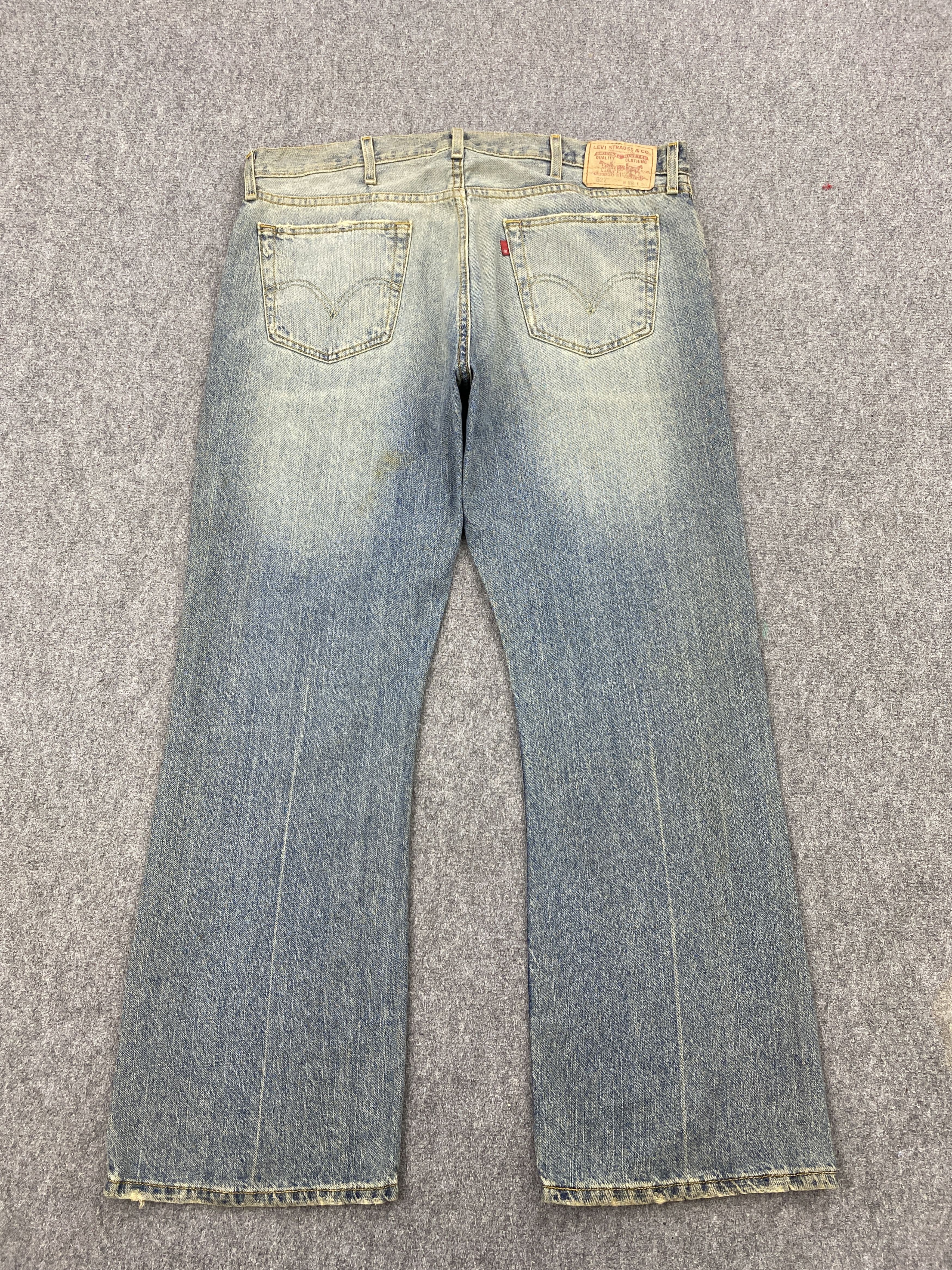 Levi's × Vintage Flared Bootcut Vintage Levis 527 Jeans Size US 39 - 3 Thumbnail