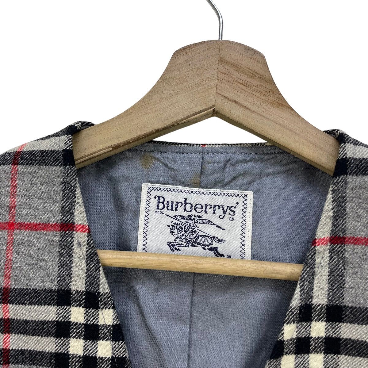 Burberry 💥Burberry Nova Check Vest Jacket Size S / US 4 / IT 40 - 3 Thumbnail