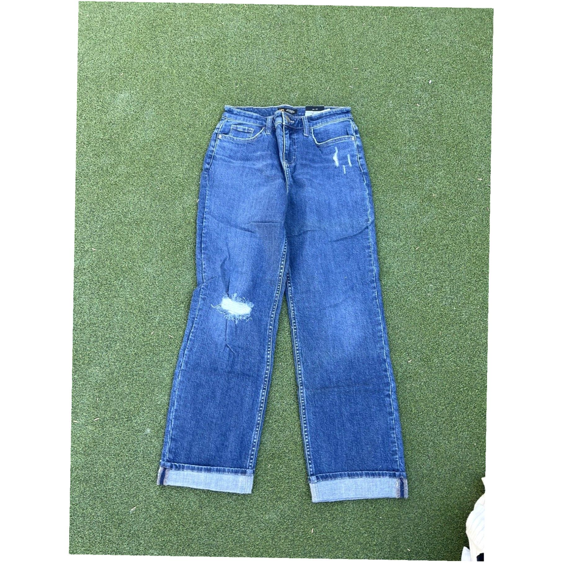 Lee Lee Women Relaxed Fit Mid Rise Boyfriend Denim Size 6M Jean Pants NWT 28x30 Size 28" / US 6 / IT 42 - 1 Thumbnail