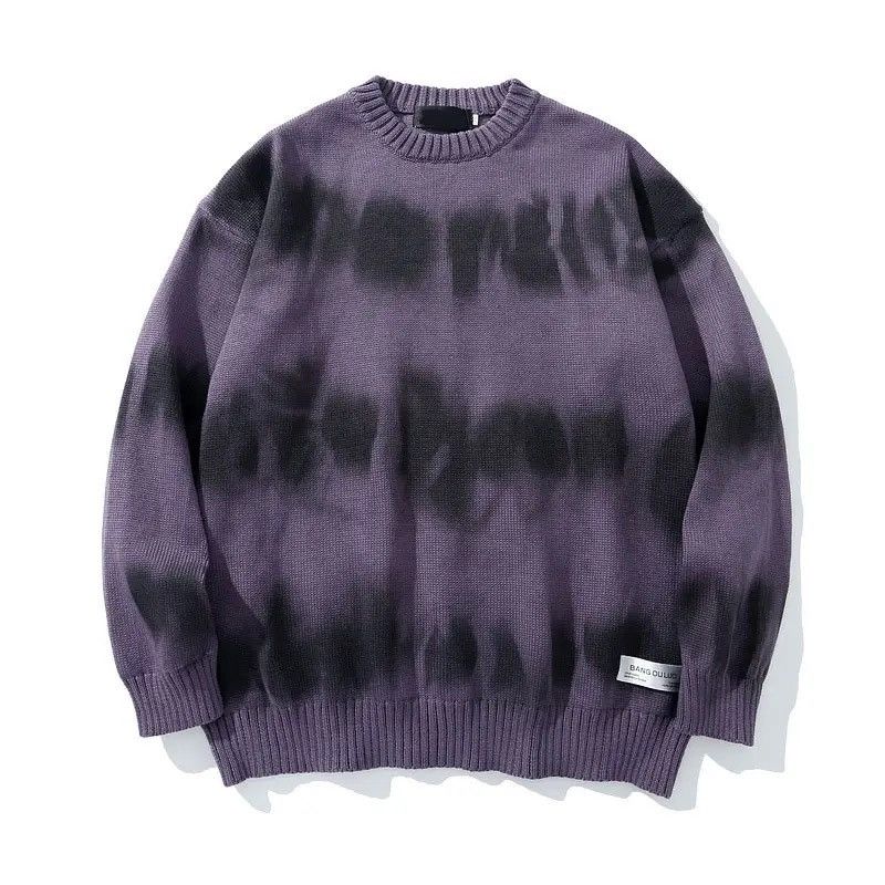 Japanese Brand Waves Colored Graffiti Knit Sweater y2k Size US L / EU 52-54 / 3 - 1 Thumbnail