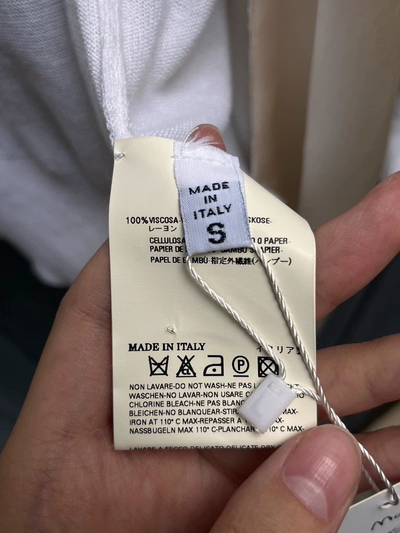 Maison Margiela Maison Margiela Silk stitching ribbon cardigan sweater Size S / US 4 / IT 40 - 8 Thumbnail