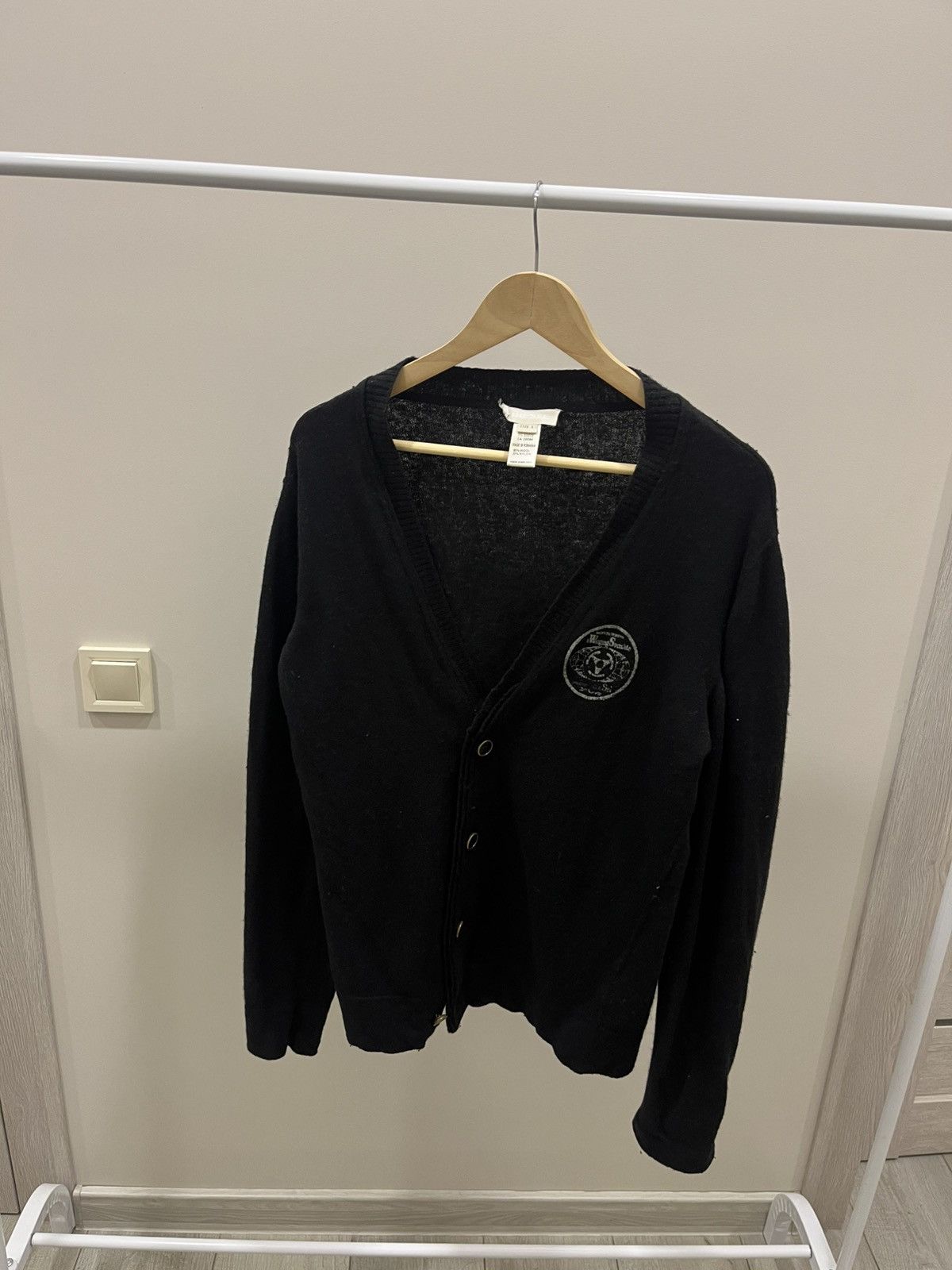 Diesel Vintage Diesel Knitted cardigan size M/L black sweater Size US L / EU 52-54 / 3 - 1 Thumbnail