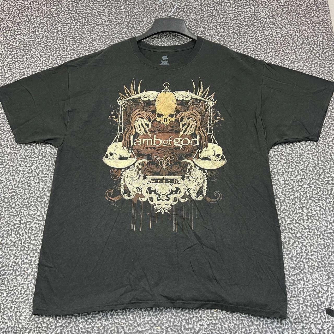 Hanes Vintage Lamb of God Shirt Men Short Sleeve Deadstock New 2XL Size US XXL / EU 58 / 5 - 1 Thumbnail