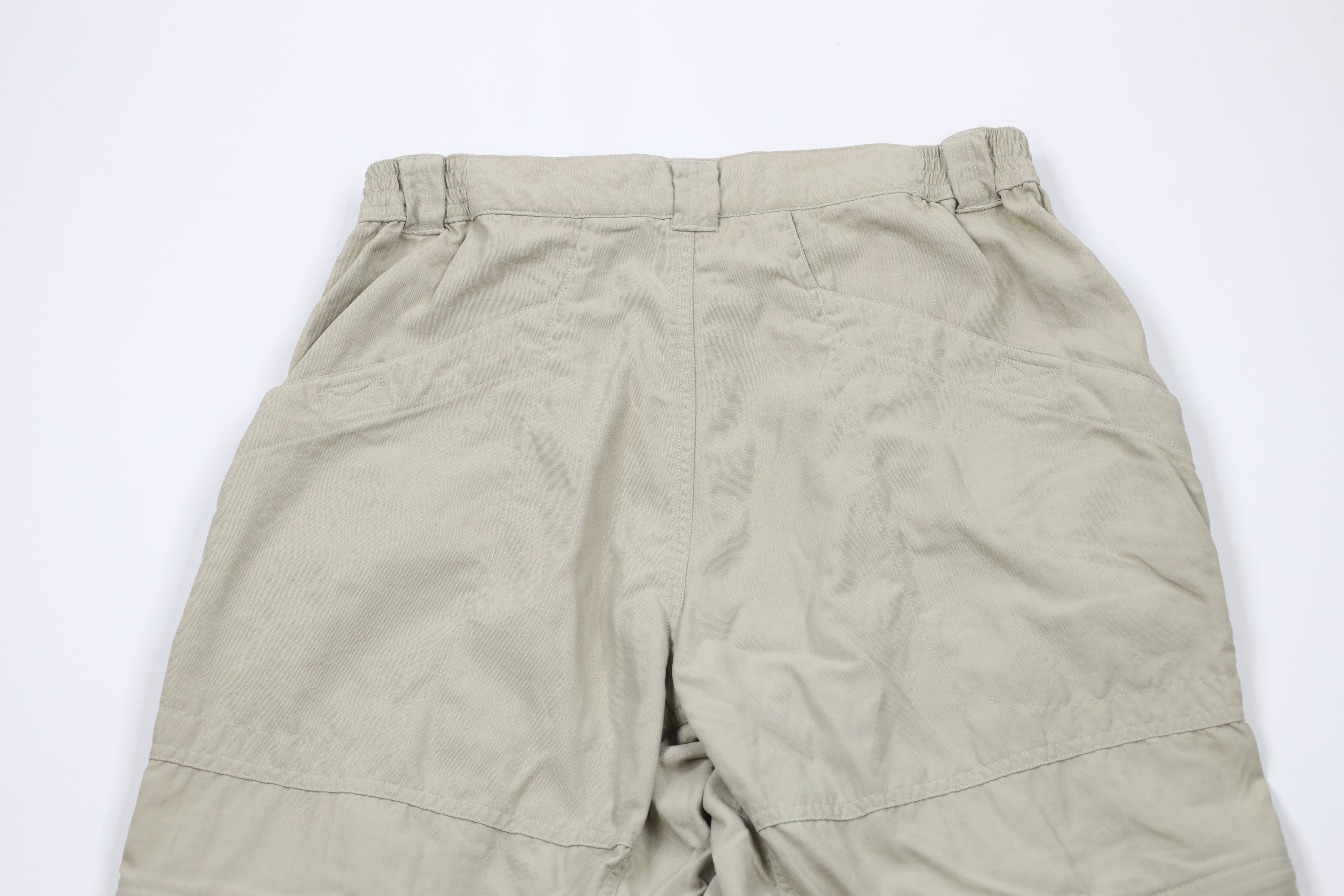 Columbia × Vintage Vintage Y2K Columbia Wide Leg Convertible Cargo Pants Shorts Size US 32 / EU 48 - 12 Thumbnail