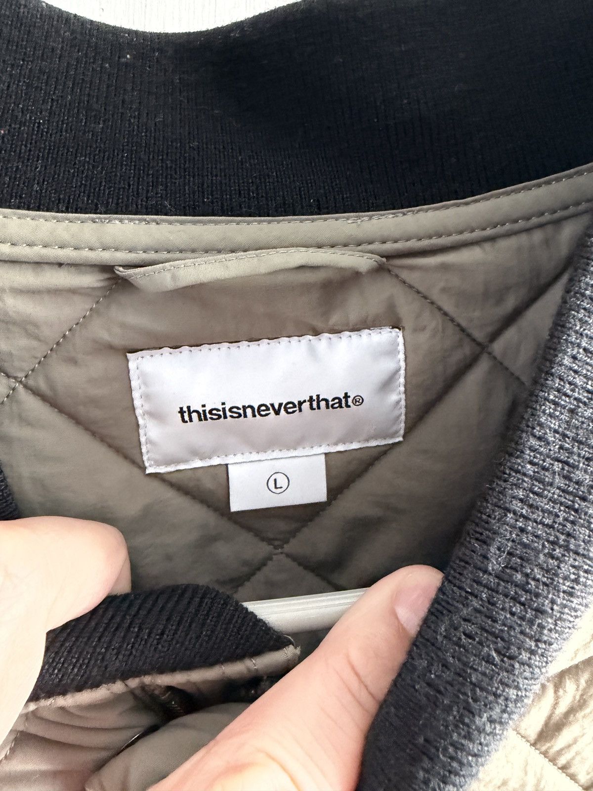 thisisneverthat thisisneverthat quilted bomber jacket Size US L / EU 52-54 / 3 - 5 Thumbnail