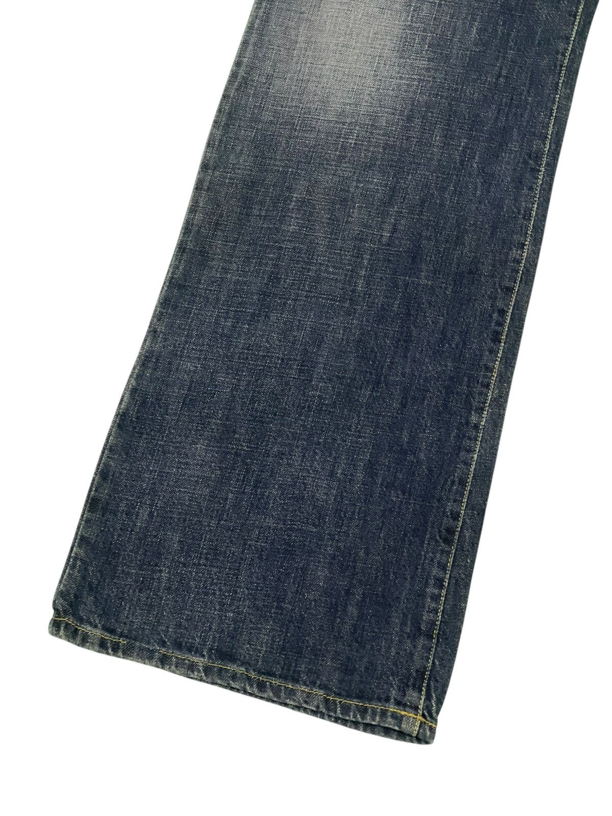 Roberto Cavalli Wide Jeans Just Cavalli Chrome Heart Dior Erd cdg Amiri 2🟦9 Size US 35 - 2 Thumbnail