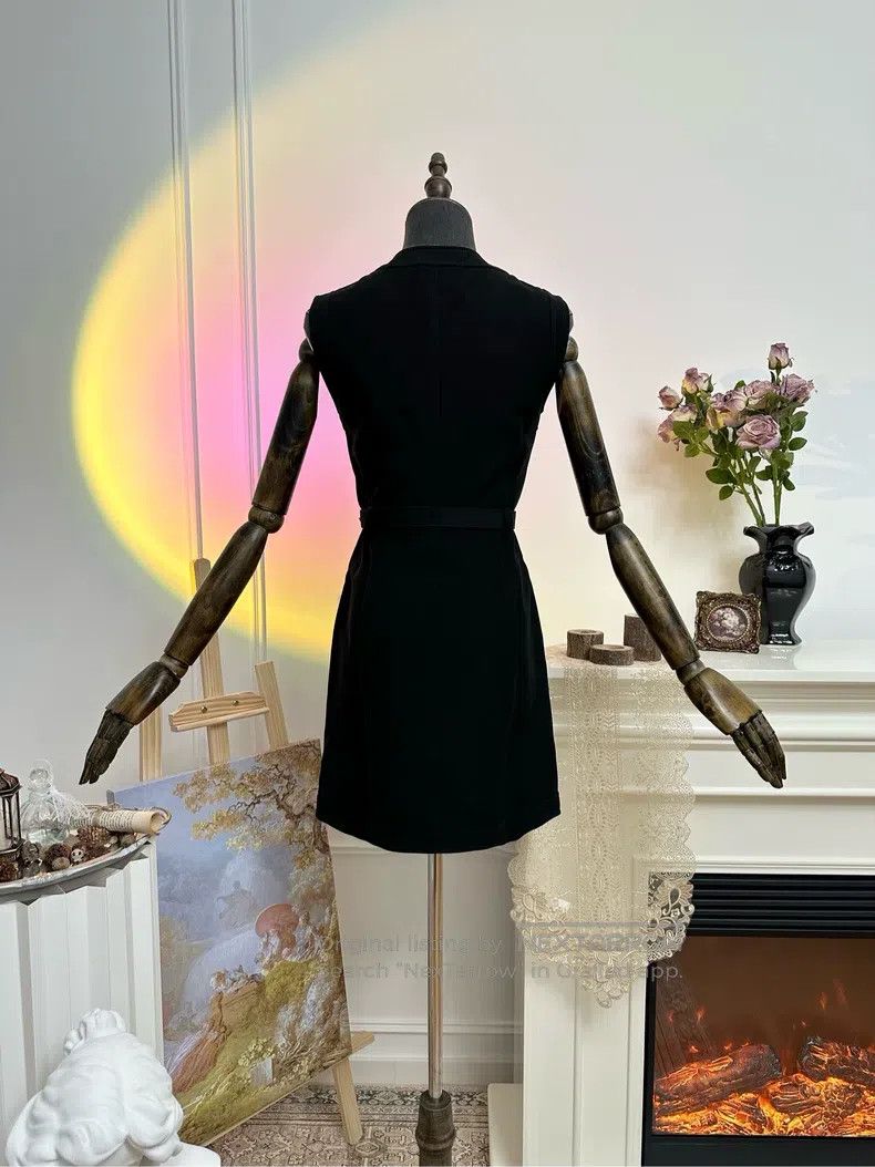 Gucci Gucci Double G wool silk blended vest dress Size XS / US 0-2 / IT 36-38 - 2 Thumbnail