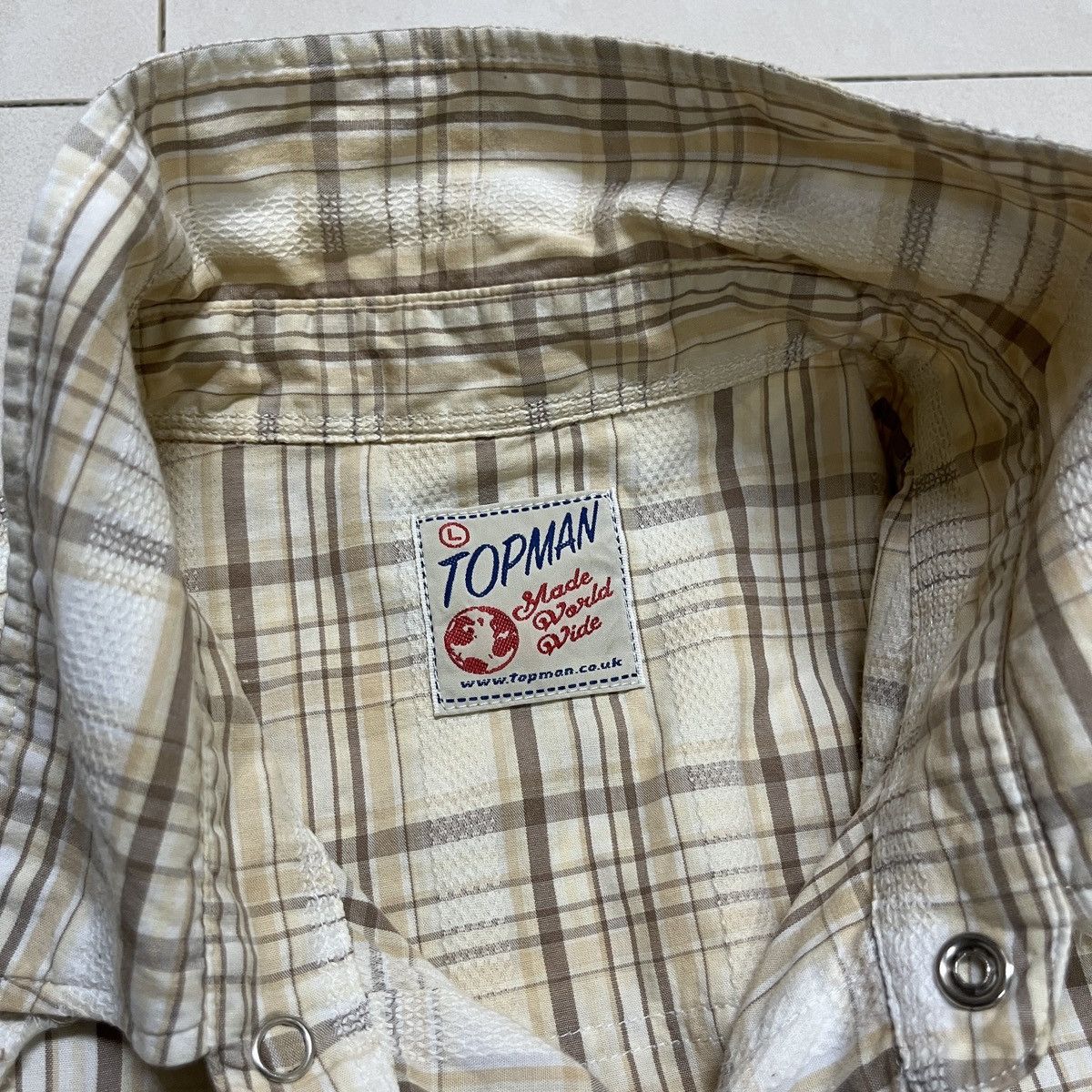 Topman × Vintage Topman Western Button Up Shirt Size US M / EU 48-50 / 2 - 4 Thumbnail