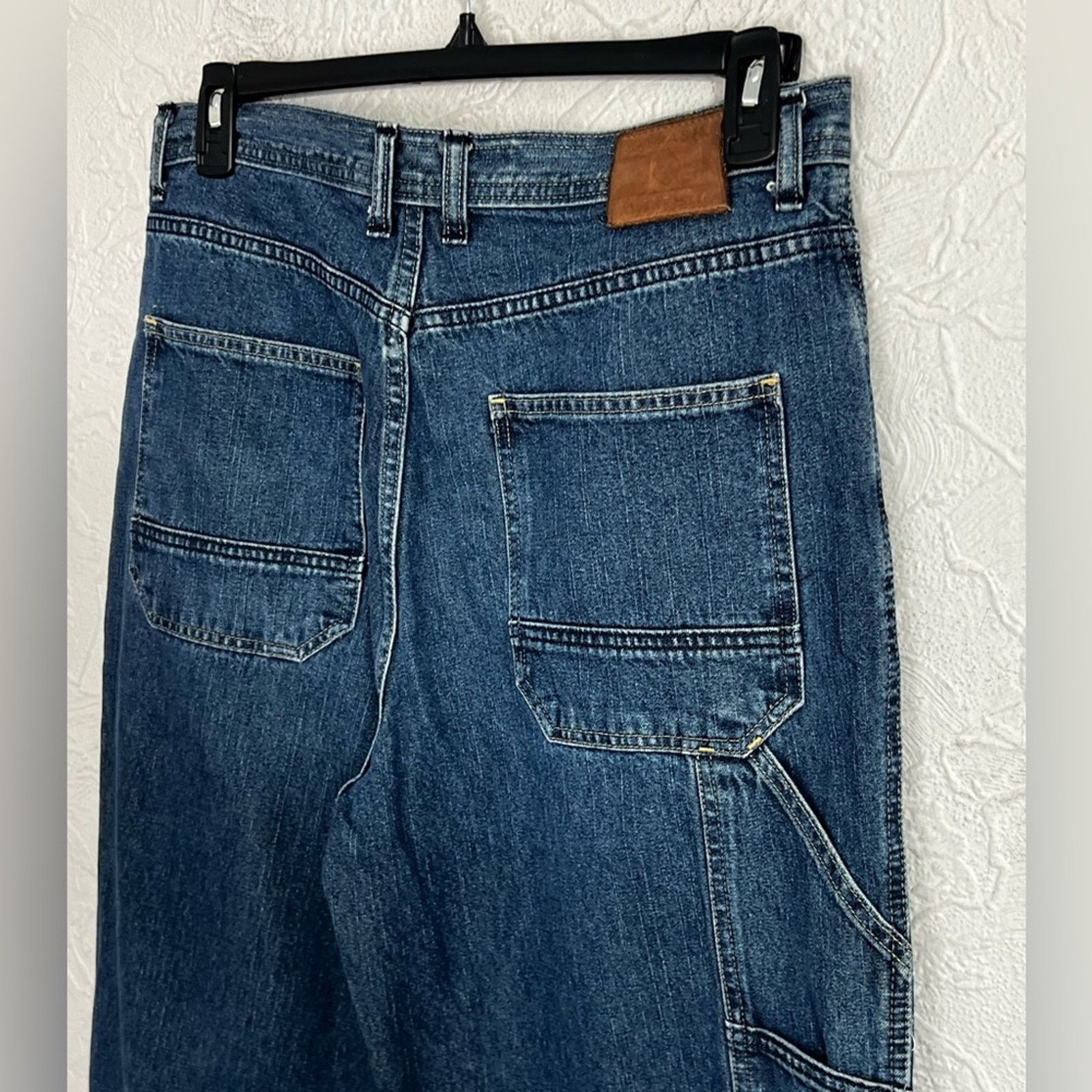 Other Lamasini Jeans Blue Carpenter Regular Fit 34x32 NICE Size US 34 / EU 50 - 5 Thumbnail