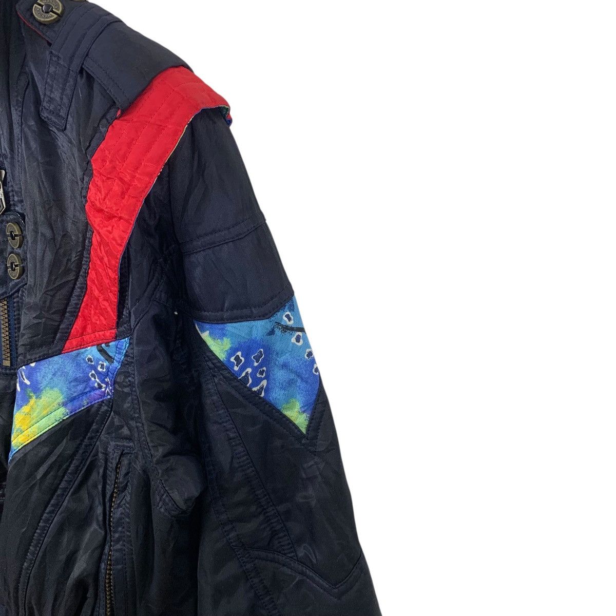 Descente Vintage DESCENTE WINDEX PRO Paisley AOP Winter Ski Jacket Size M / US 6-8 / IT 42-44 - 10 Thumbnail