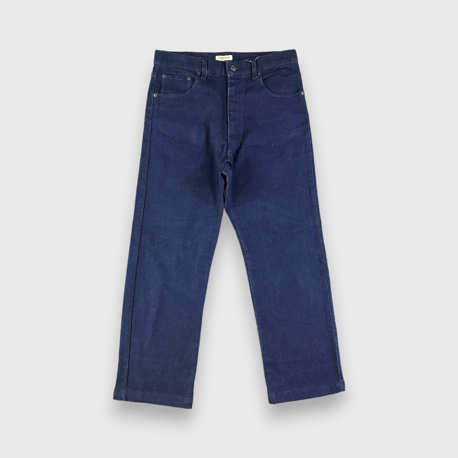 Japanese Brand Vintage Elanvital Jeans Blue Wash Denim -J2845 Size US 32 / EU 48 - 1 Thumbnail